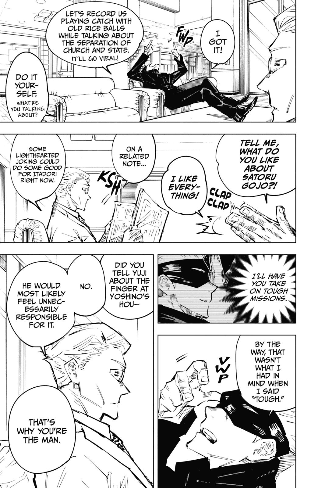 Jujutsu Kaisen Chapter 32 page 7 - Chapter 32: Introspection