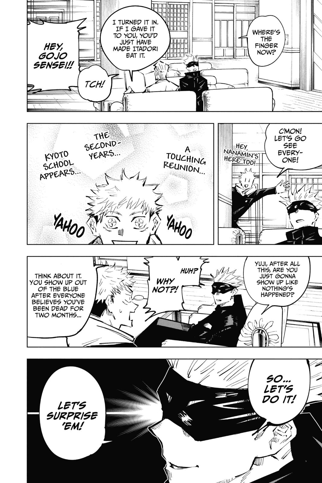 Jujutsu Kaisen Chapter 32 page 8 - Chapter 32: Introspection