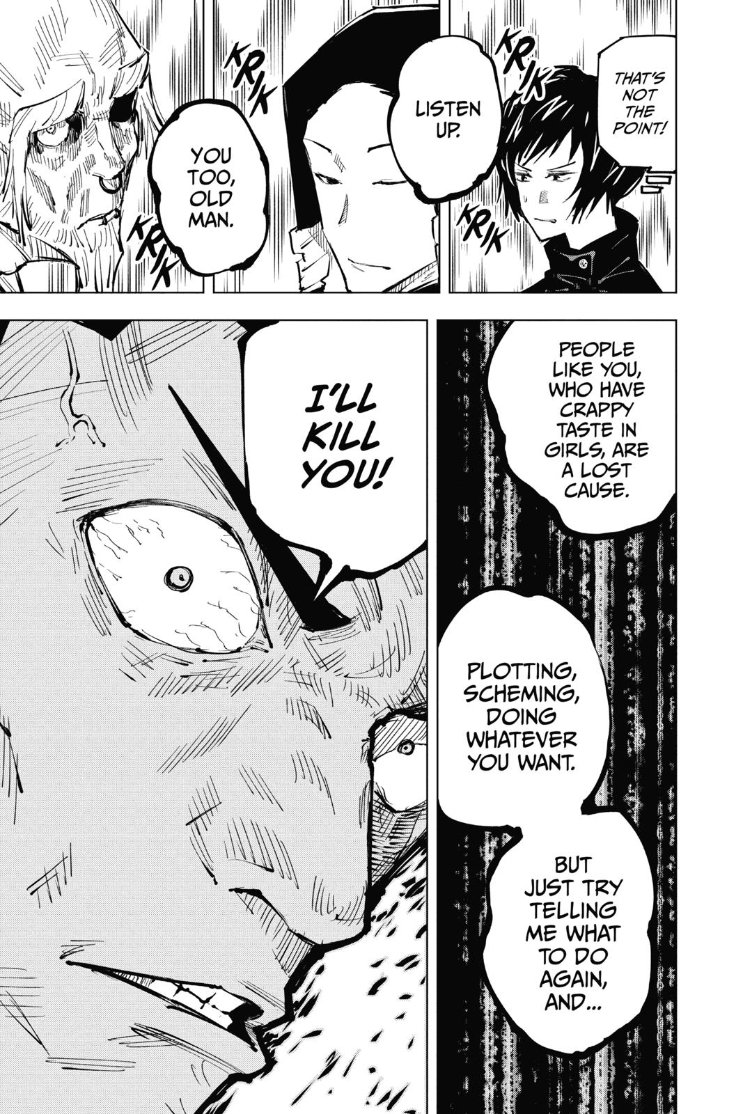 Jujutsu Kaisen Chapter 33 page 10 - Chapter 33: Kyoto Sister School Goodwill Event - Team Battle, Part 0