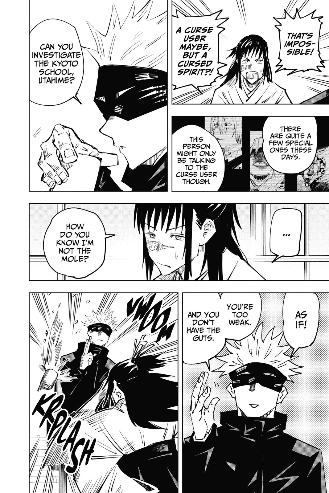 Jujutsu Kaisen Chapter 33 page 15 - Chapter 33: Kyoto Sister School Goodwill Event - Team Battle, Part 0
