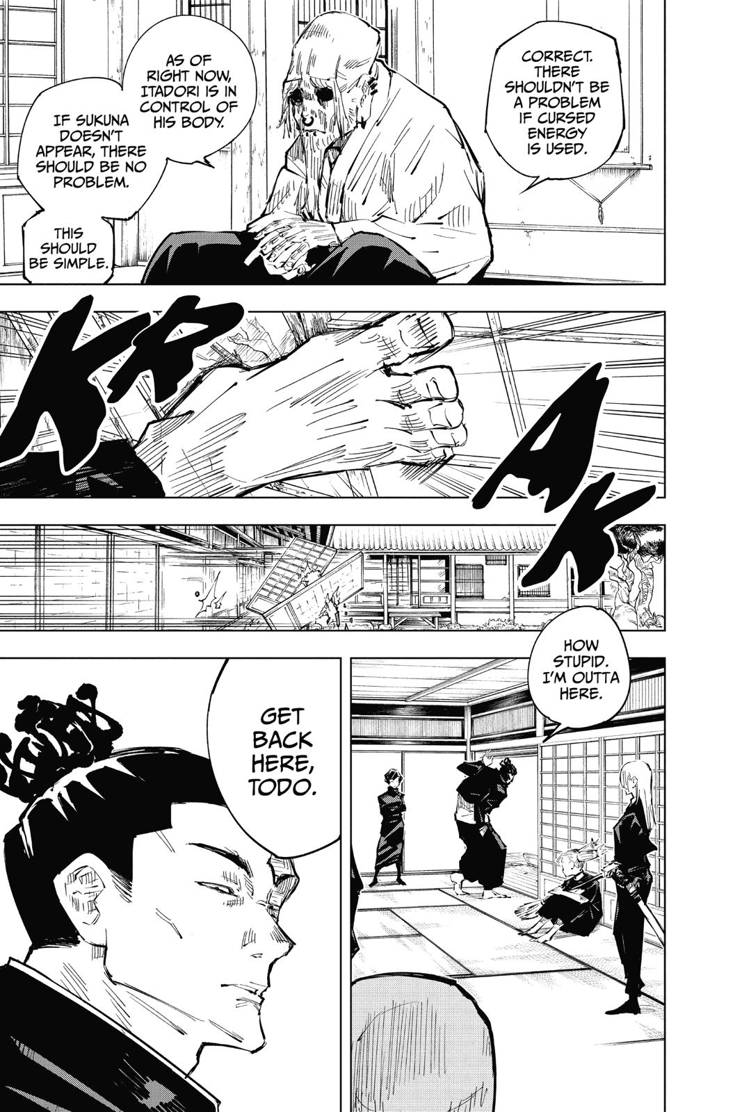 Jujutsu Kaisen Chapter 33 page 8 - Chapter 33: Kyoto Sister School Goodwill Event - Team Battle, Part 0