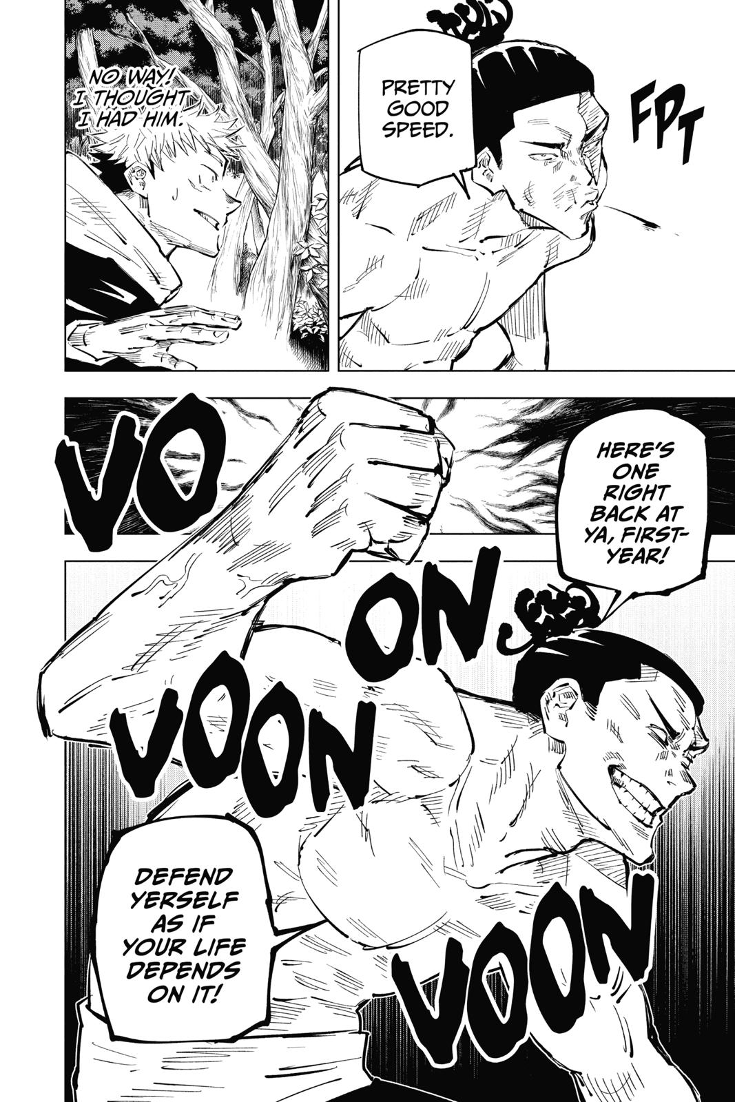 Jujutsu Kaisen Chapter 34 page 11 - Chapter 34: Kyoto Sister School Goodwill Event - Team Battle, Part 1
