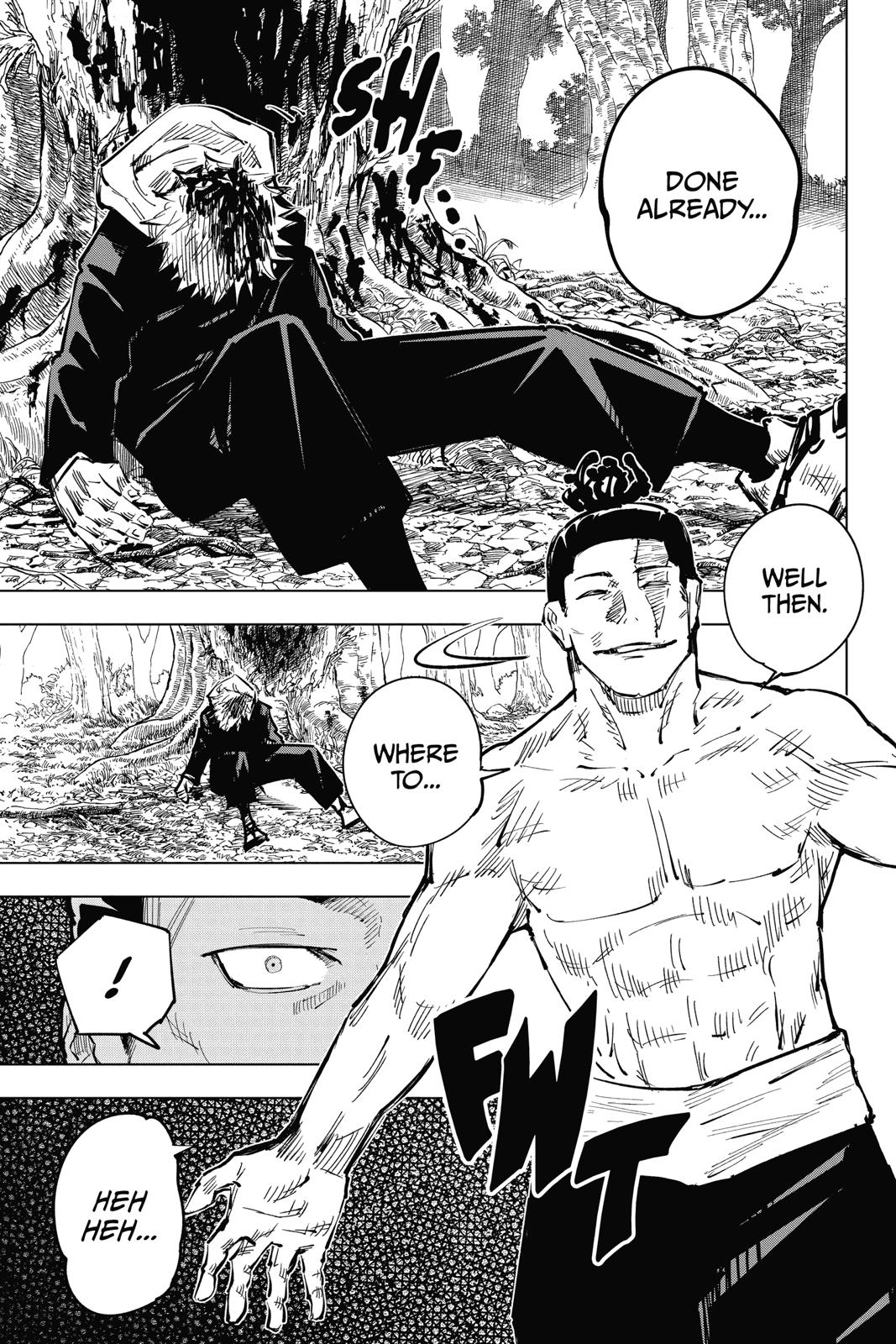 Jujutsu Kaisen Chapter 34 page 15 - Chapter 34: Kyoto Sister School Goodwill Event - Team Battle, Part 1