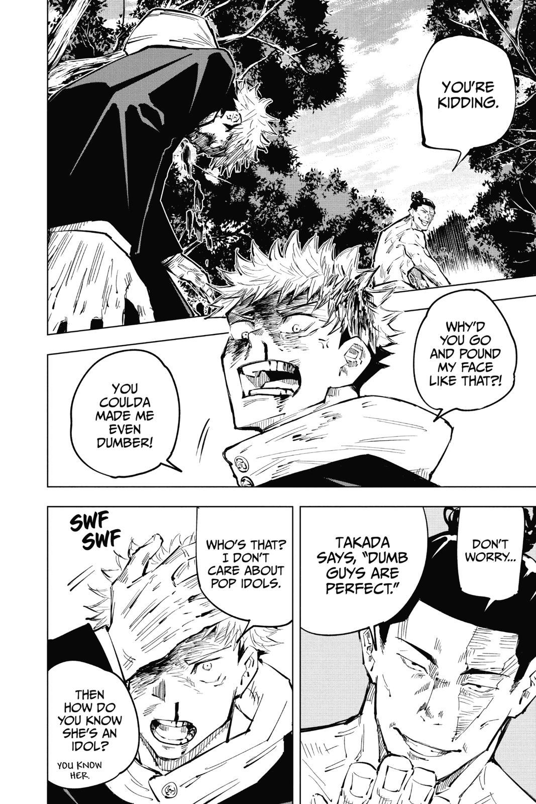 Jujutsu Kaisen Chapter 34 page 16 - Chapter 34: Kyoto Sister School Goodwill Event - Team Battle, Part 1