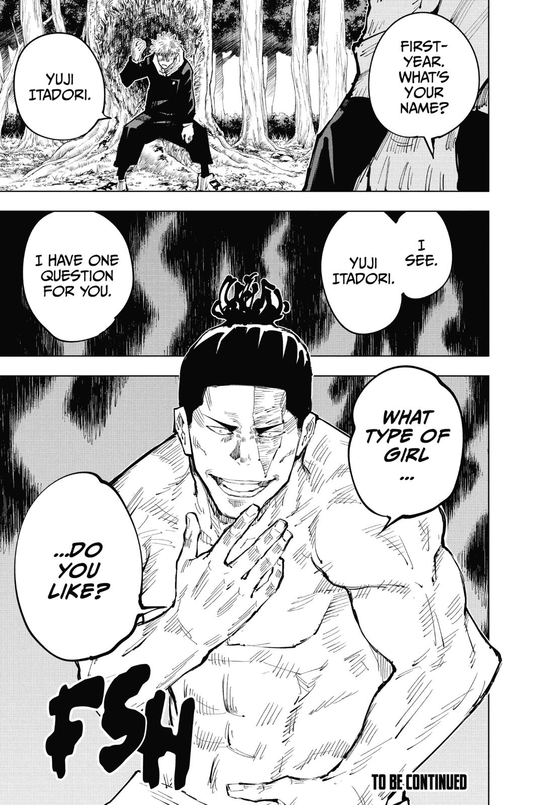 Jujutsu Kaisen Chapter 34 page 17 - Chapter 34: Kyoto Sister School Goodwill Event - Team Battle, Part 1