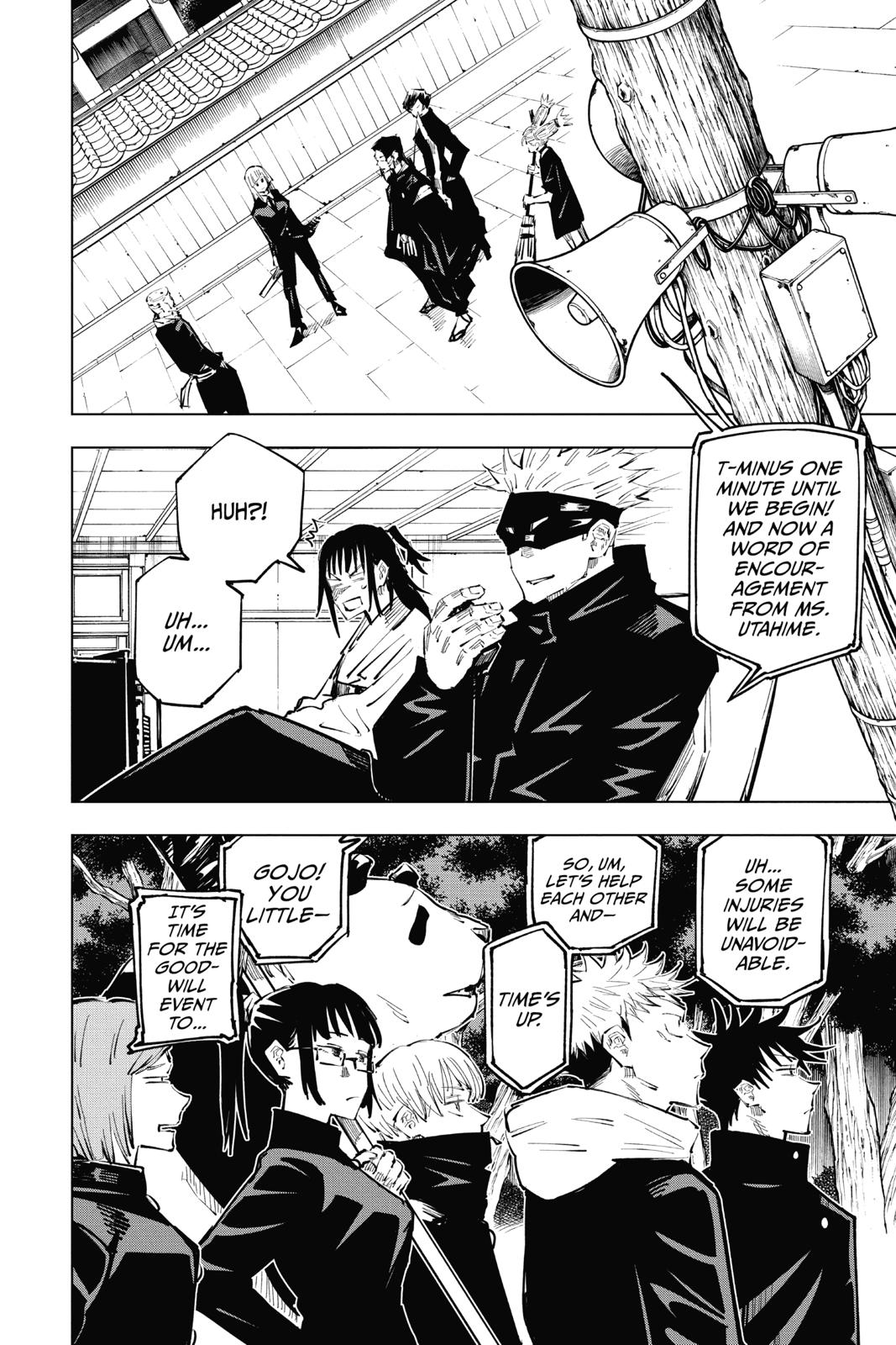 Jujutsu Kaisen Chapter 34 page 2 - Chapter 34: Kyoto Sister School Goodwill Event - Team Battle, Part 1