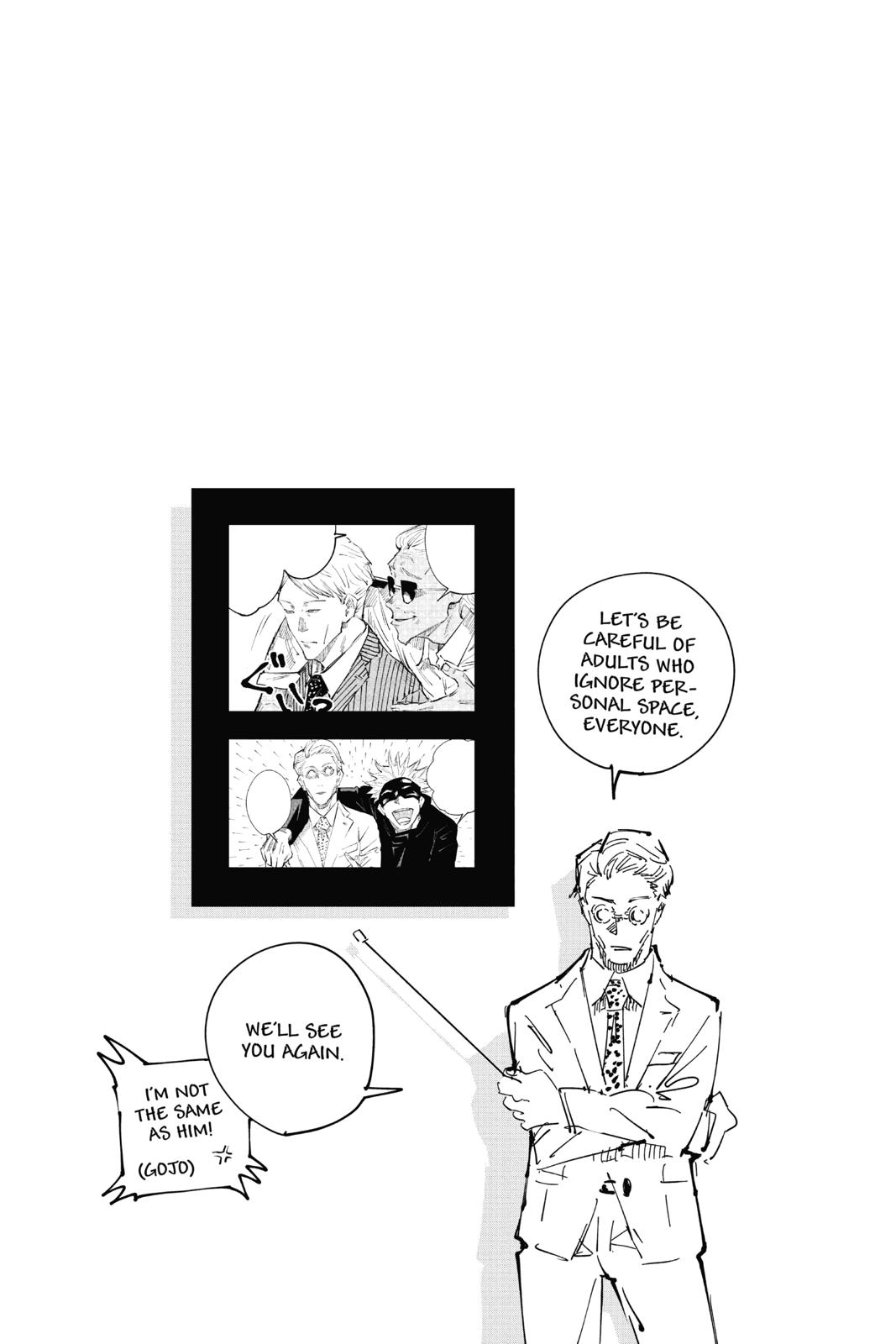 Jujutsu Kaisen Chapter 34 page 22 - Chapter 34: Kyoto Sister School Goodwill Event - Team Battle, Part 1