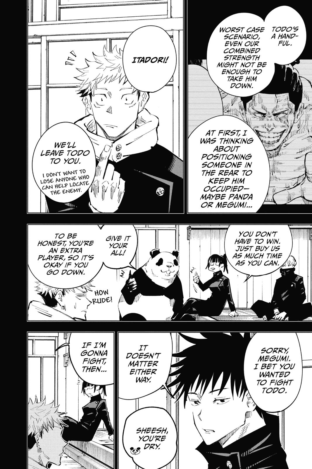 Jujutsu Kaisen Chapter 34 page 9 - Chapter 34: Kyoto Sister School Goodwill Event - Team Battle, Part 1