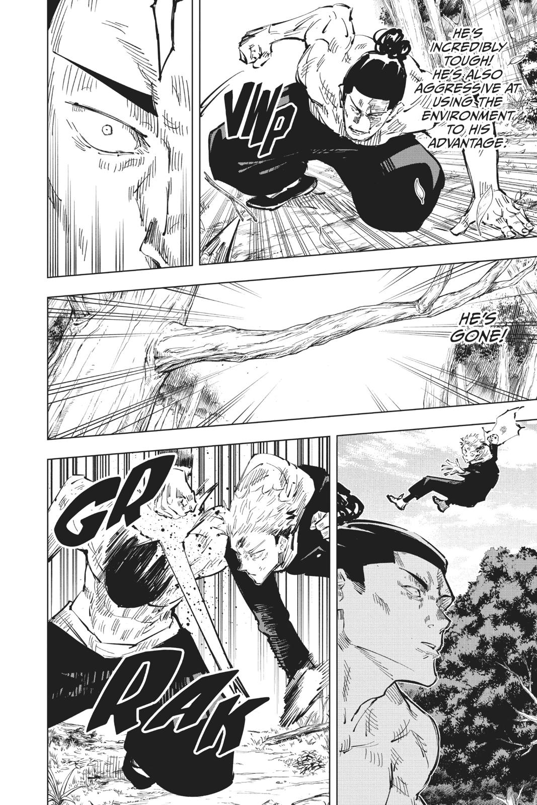 Jujutsu Kaisen Chapter 36 page 12 - Chapter 36: Kyoto Sister School Goodwill Event - Team Battle, Part 3