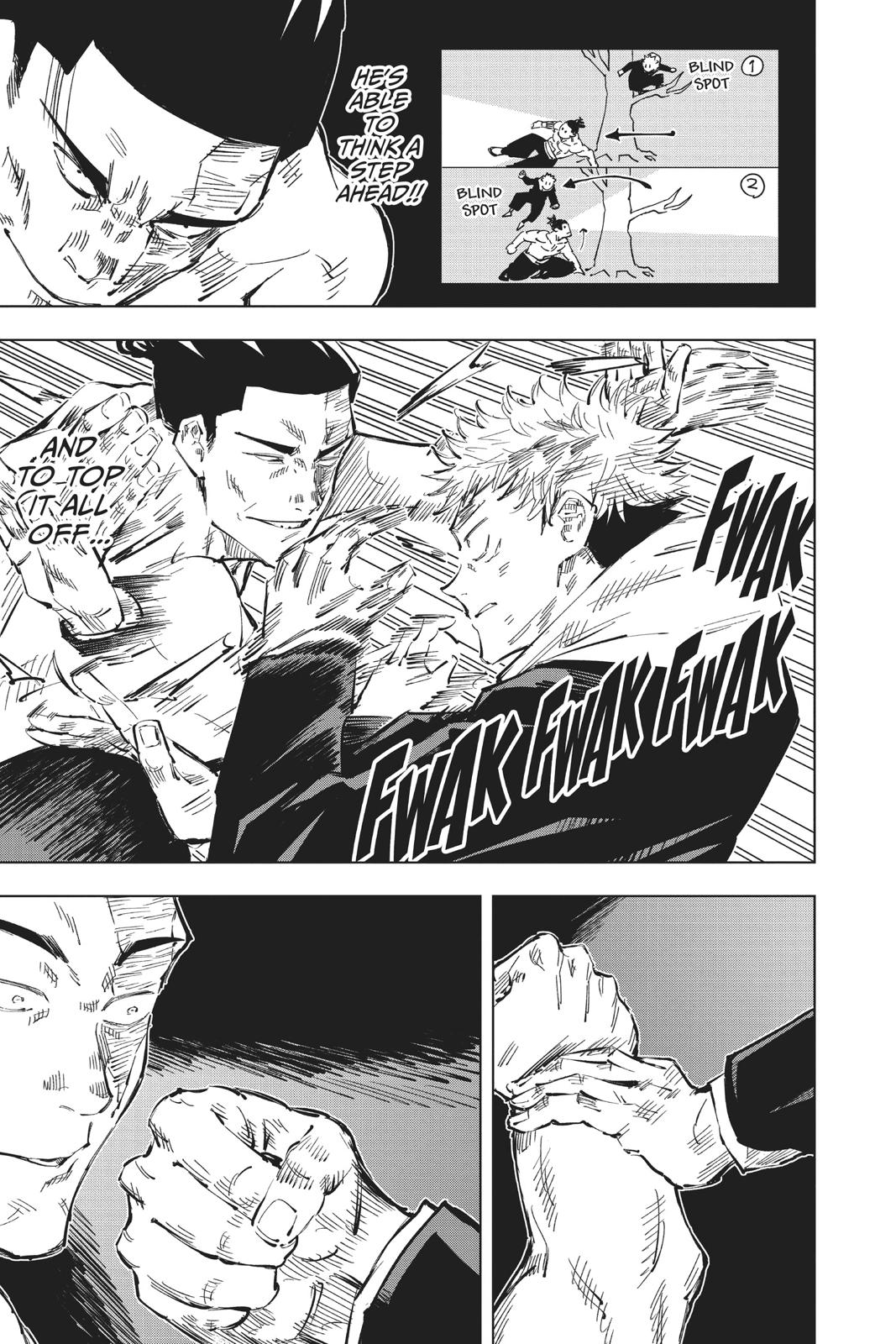 Jujutsu Kaisen Chapter 36 page 13 - Chapter 36: Kyoto Sister School Goodwill Event - Team Battle, Part 3