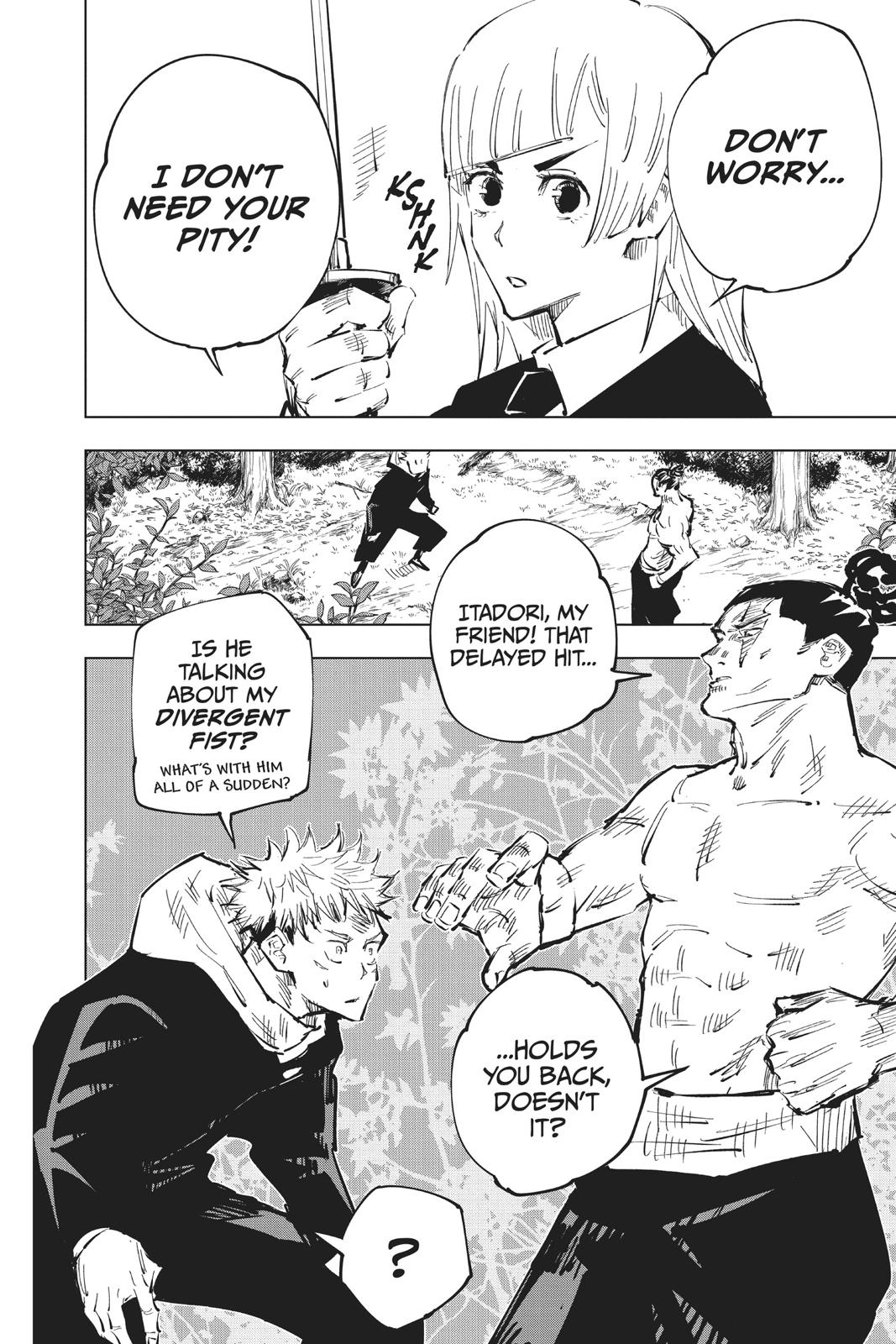 Jujutsu Kaisen Chapter 36 page 18 - Chapter 36: Kyoto Sister School Goodwill Event - Team Battle, Part 3