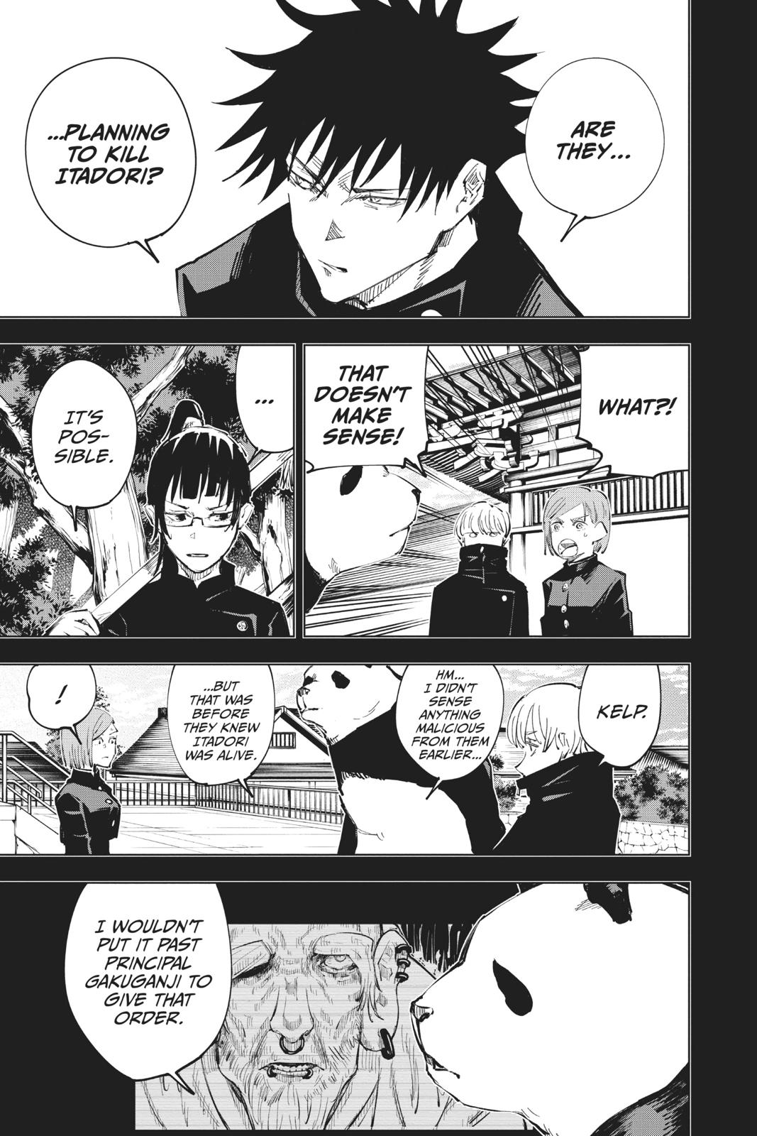 Jujutsu Kaisen Chapter 36 page 3 - Chapter 36: Kyoto Sister School Goodwill Event - Team Battle, Part 3