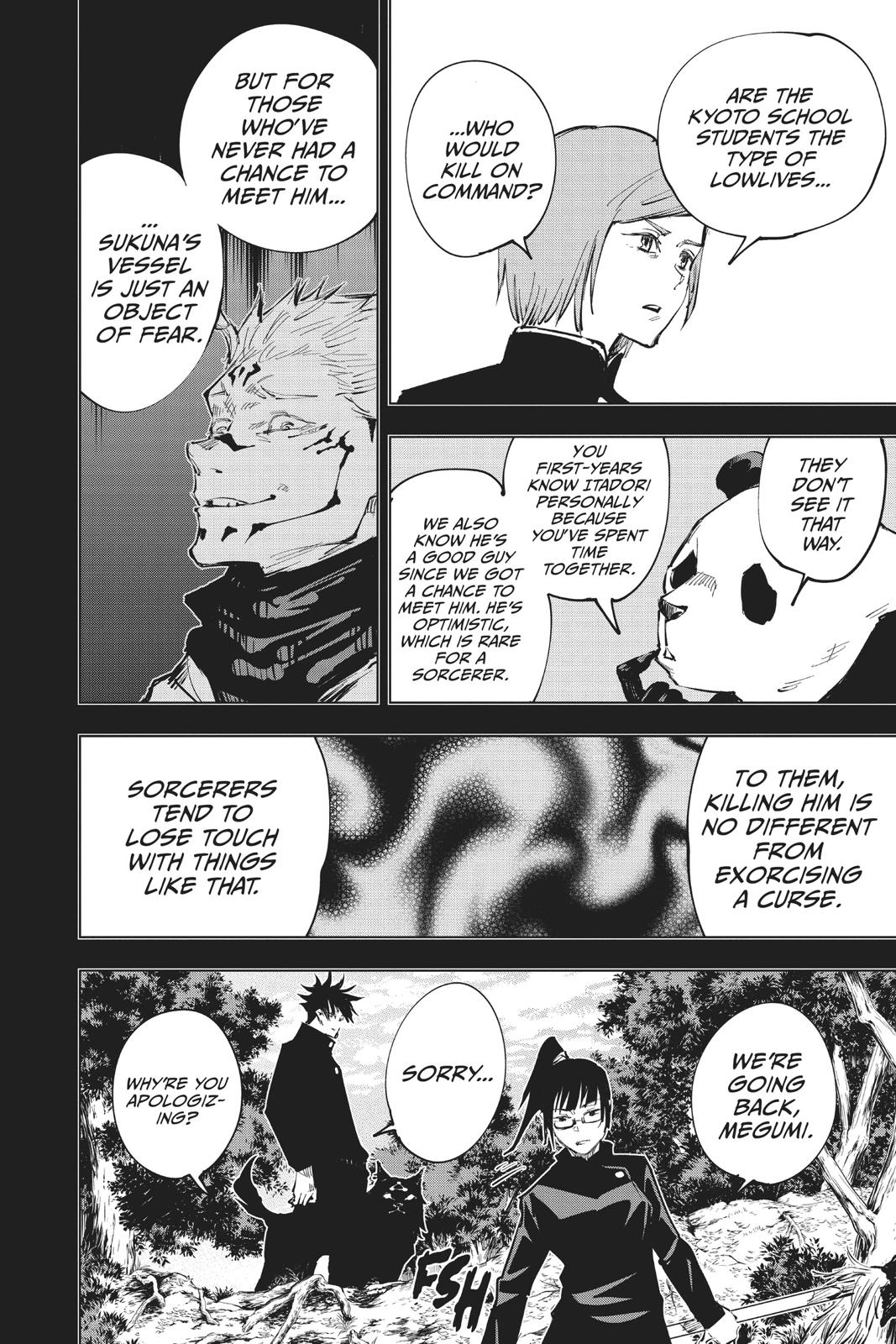 Jujutsu Kaisen Chapter 36 page 4 - Chapter 36: Kyoto Sister School Goodwill Event - Team Battle, Part 3