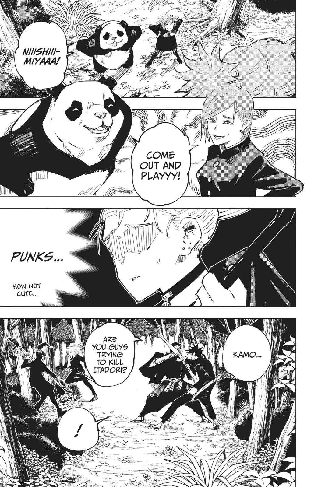 Jujutsu Kaisen Chapter 36 page 7 - Chapter 36: Kyoto Sister School Goodwill Event - Team Battle, Part 3