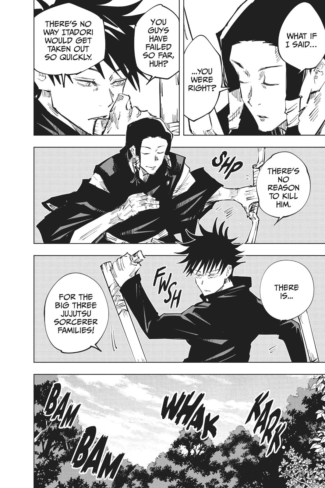 Jujutsu Kaisen Chapter 36 page 8 - Chapter 36: Kyoto Sister School Goodwill Event - Team Battle, Part 3