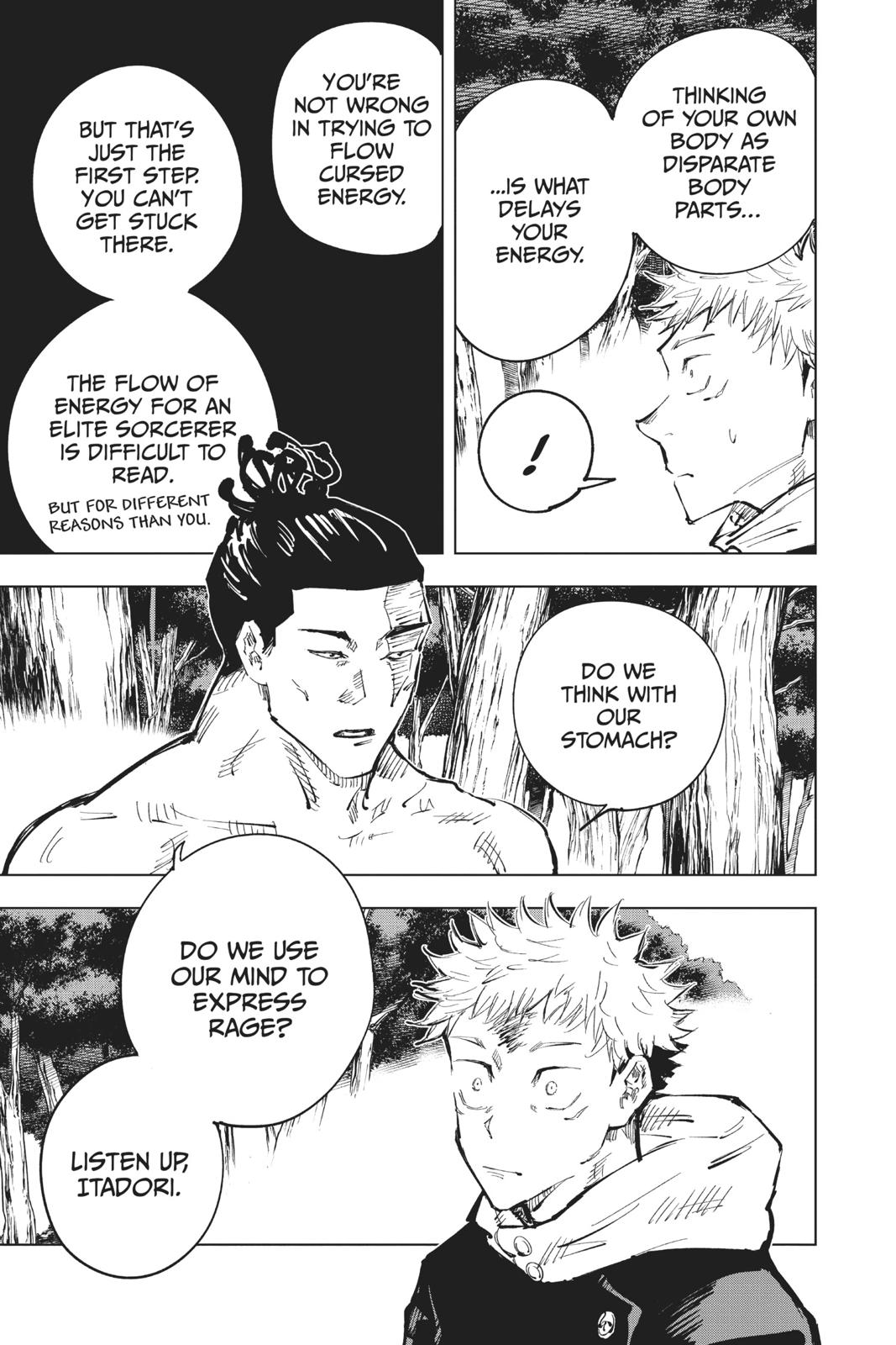 Jujutsu Kaisen Chapter 37 page 11 - Chapter 37: Kyoto Sister School Goodwill Event - Team Battle, Part 4