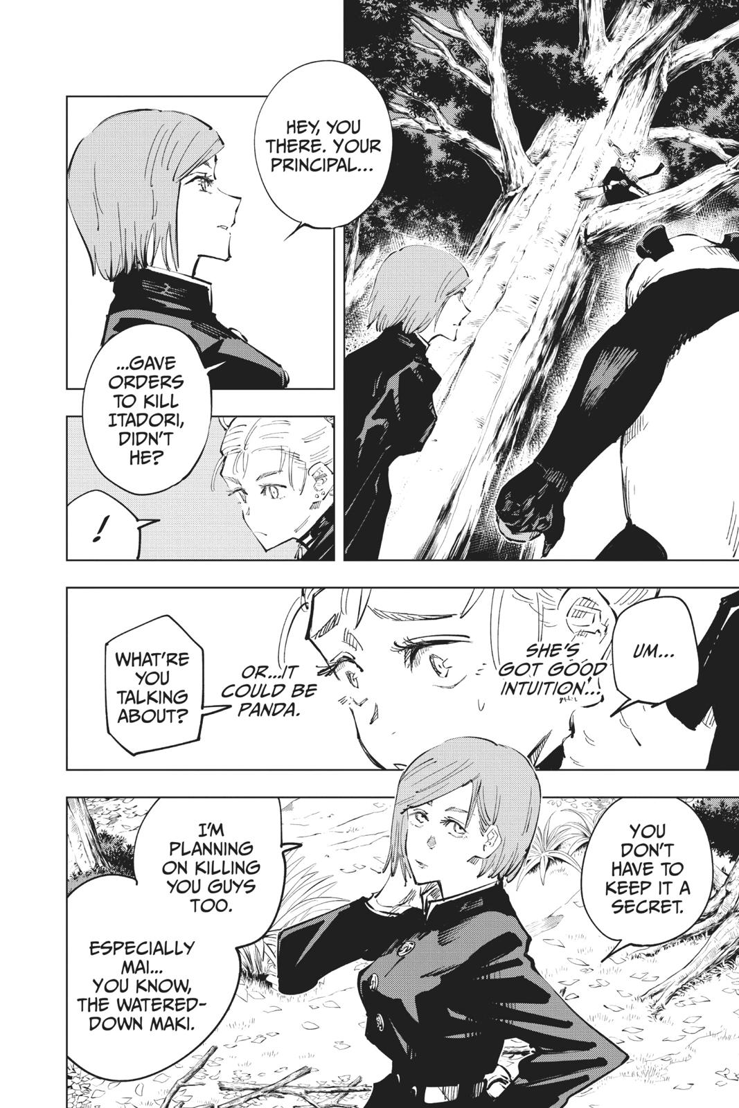 Jujutsu Kaisen Chapter 37 page 15 - Chapter 37: Kyoto Sister School Goodwill Event - Team Battle, Part 4