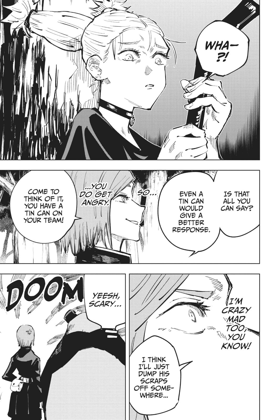 Jujutsu Kaisen Chapter 37 page 16 - Chapter 37: Kyoto Sister School Goodwill Event - Team Battle, Part 4