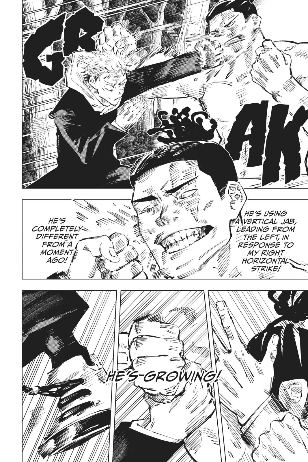 Jujutsu Kaisen Chapter 37 page 4 - Chapter 37: Kyoto Sister School Goodwill Event - Team Battle, Part 4