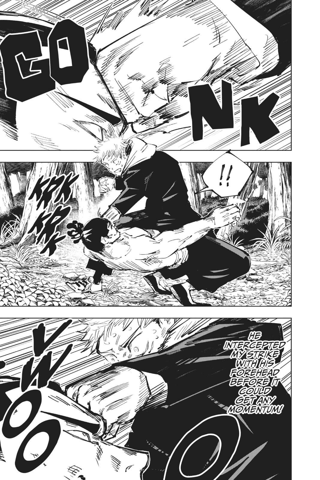 Jujutsu Kaisen Chapter 37 page 7 - Chapter 37: Kyoto Sister School Goodwill Event - Team Battle, Part 4