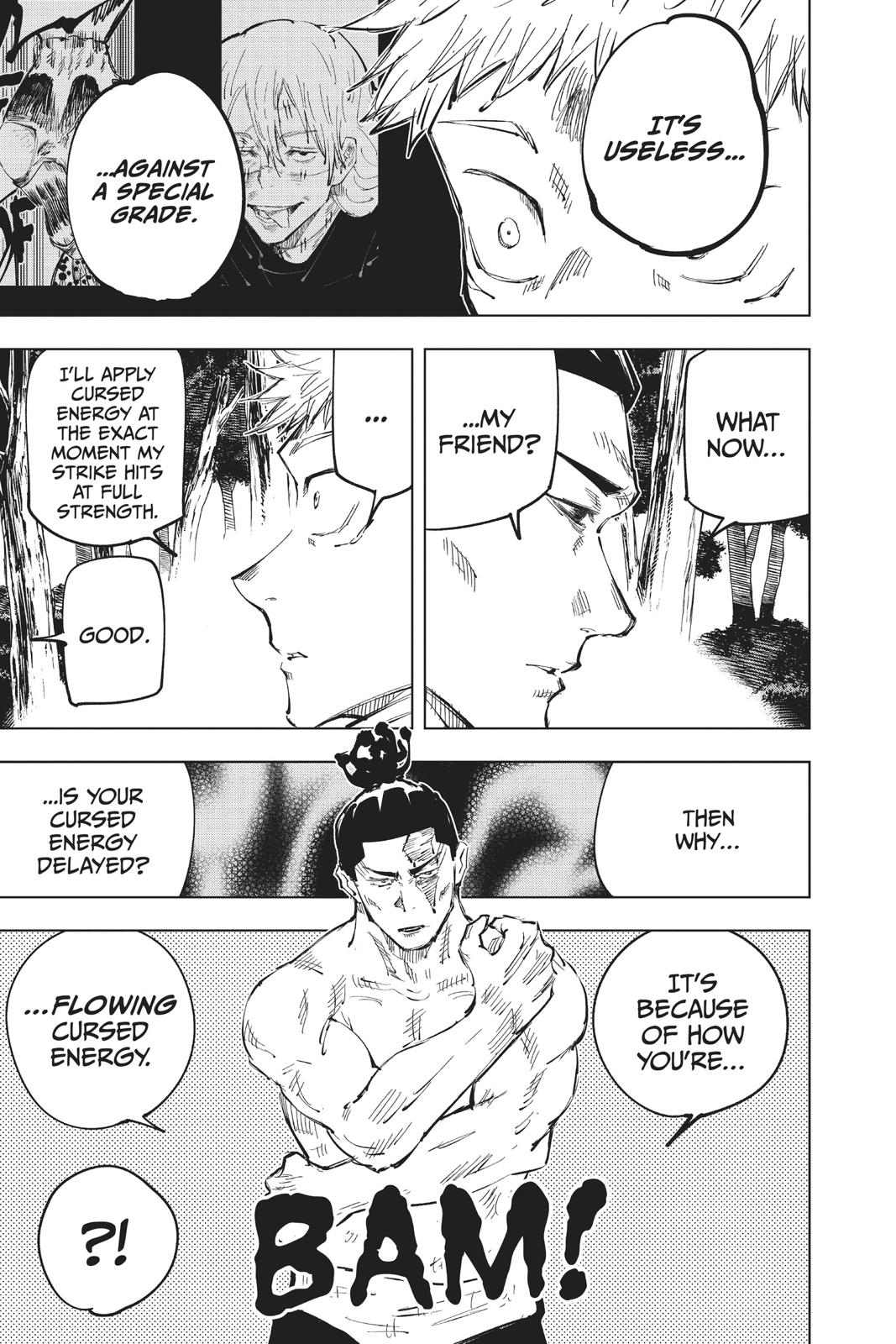 Jujutsu Kaisen Chapter 37 page 9 - Chapter 37: Kyoto Sister School Goodwill Event - Team Battle, Part 4