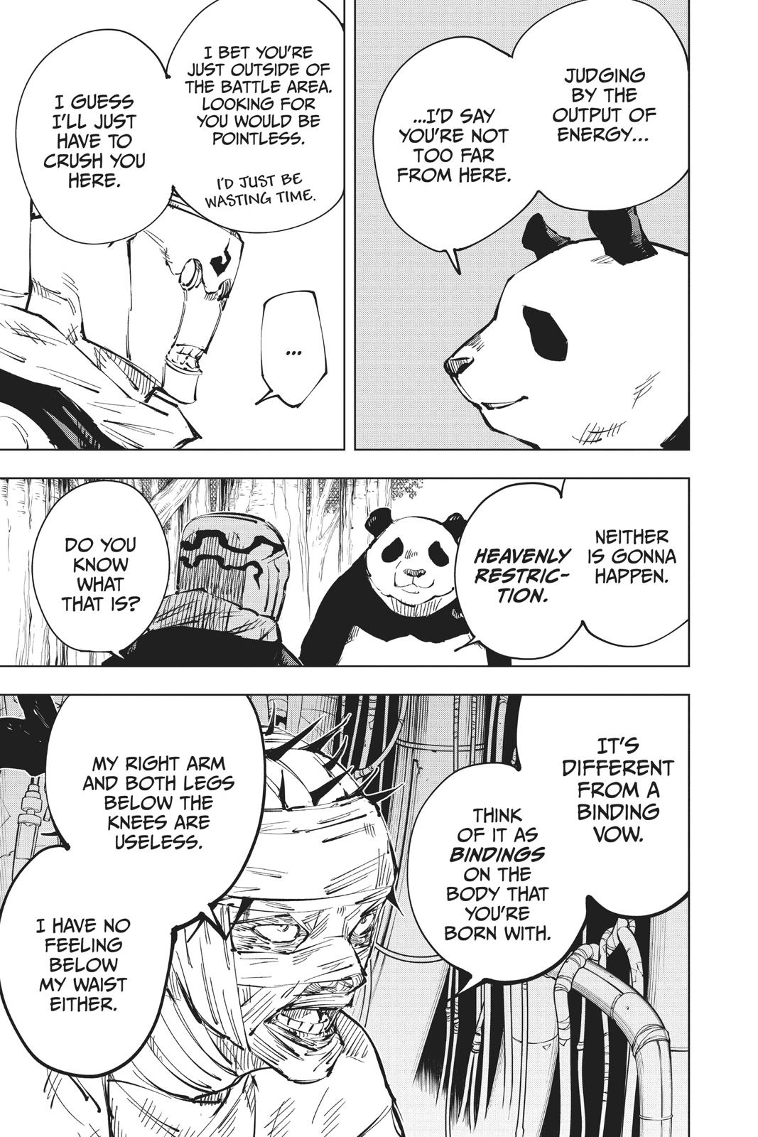 Jujutsu Kaisen Chapter 38 page 13 - Chapter 38: Kyoto Sister School Goodwill Event - Team Battle, Part 5
