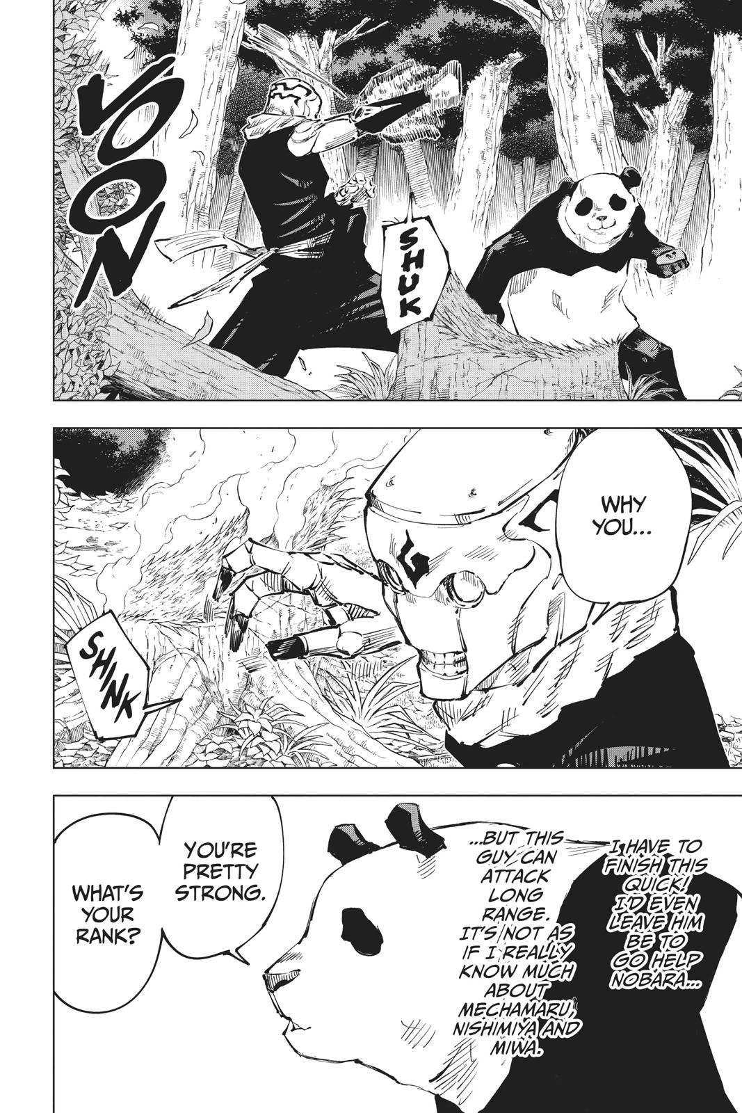 Jujutsu Kaisen Chapter 38 page 6 - Chapter 38: Kyoto Sister School Goodwill Event - Team Battle, Part 5