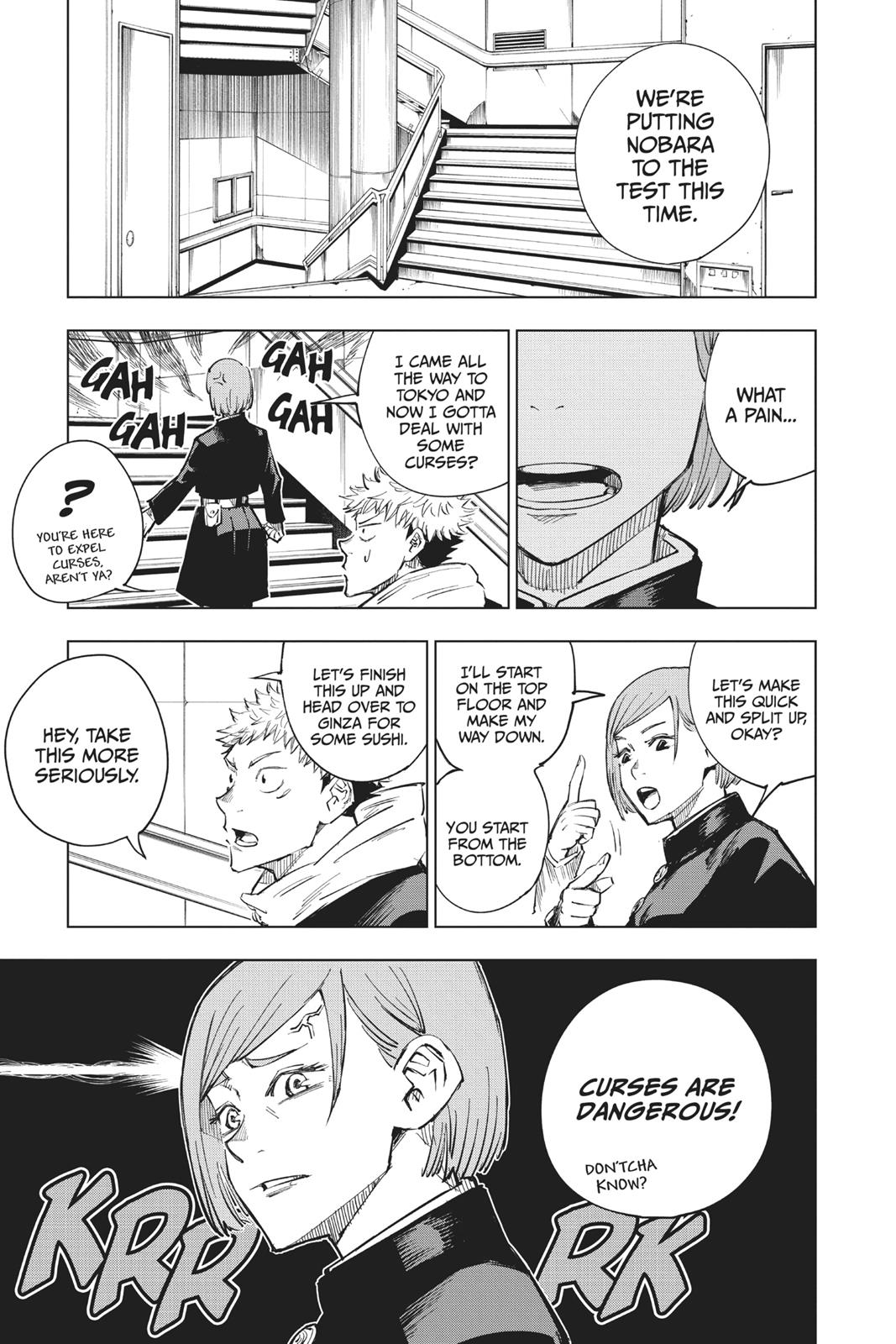 Jujutsu Kaisen Chapter 4 page 11 - Chapter 4: Girl of Steel