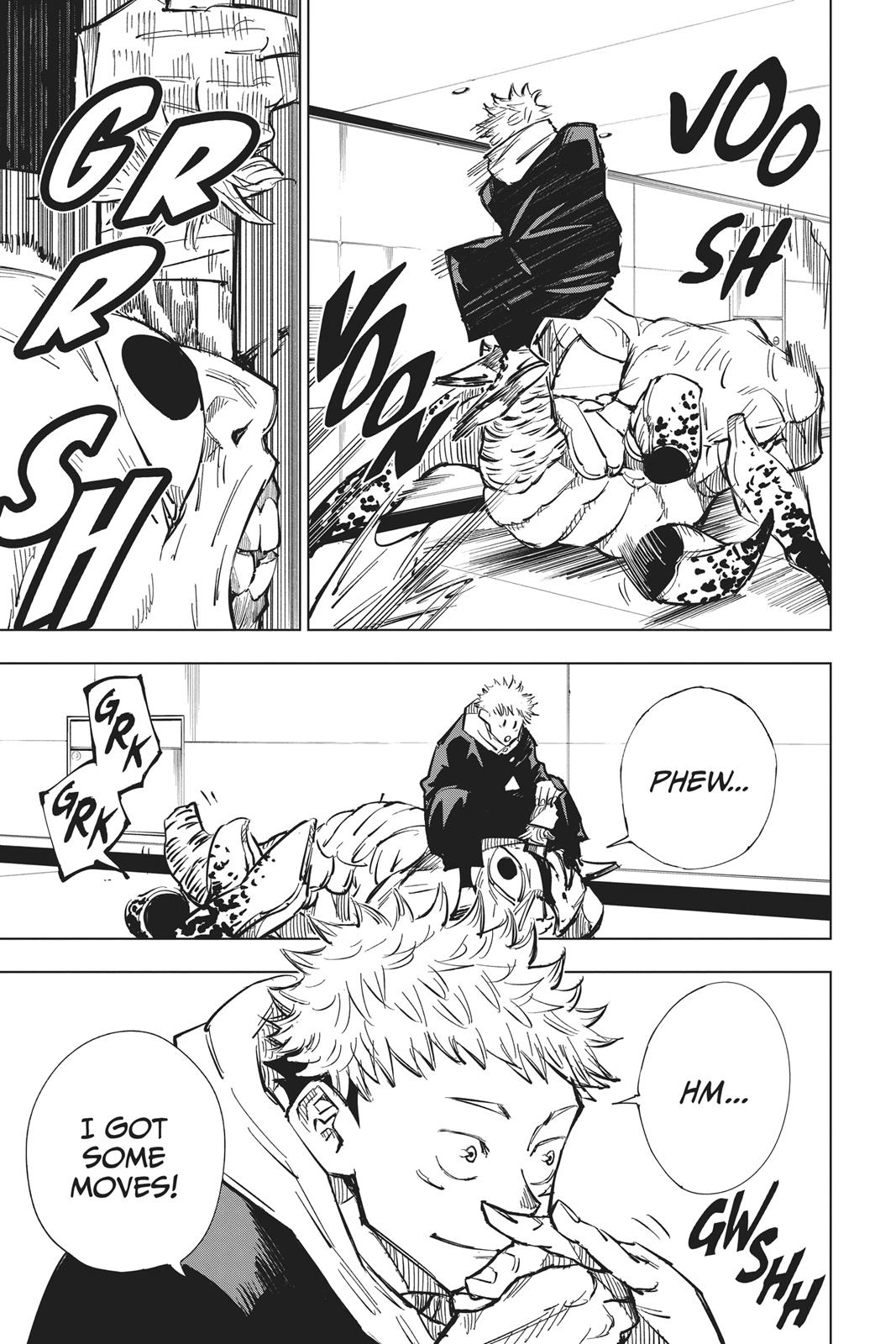 Jujutsu Kaisen Chapter 4 page 15 - Chapter 4: Girl of Steel