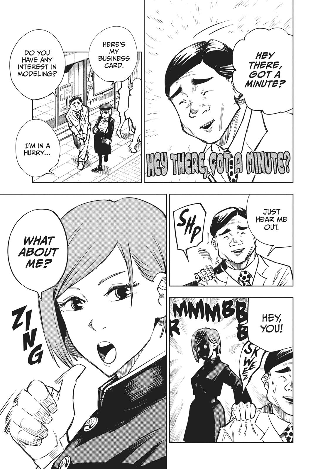 Jujutsu Kaisen Chapter 4 page 3 - Chapter 4: Girl of Steel