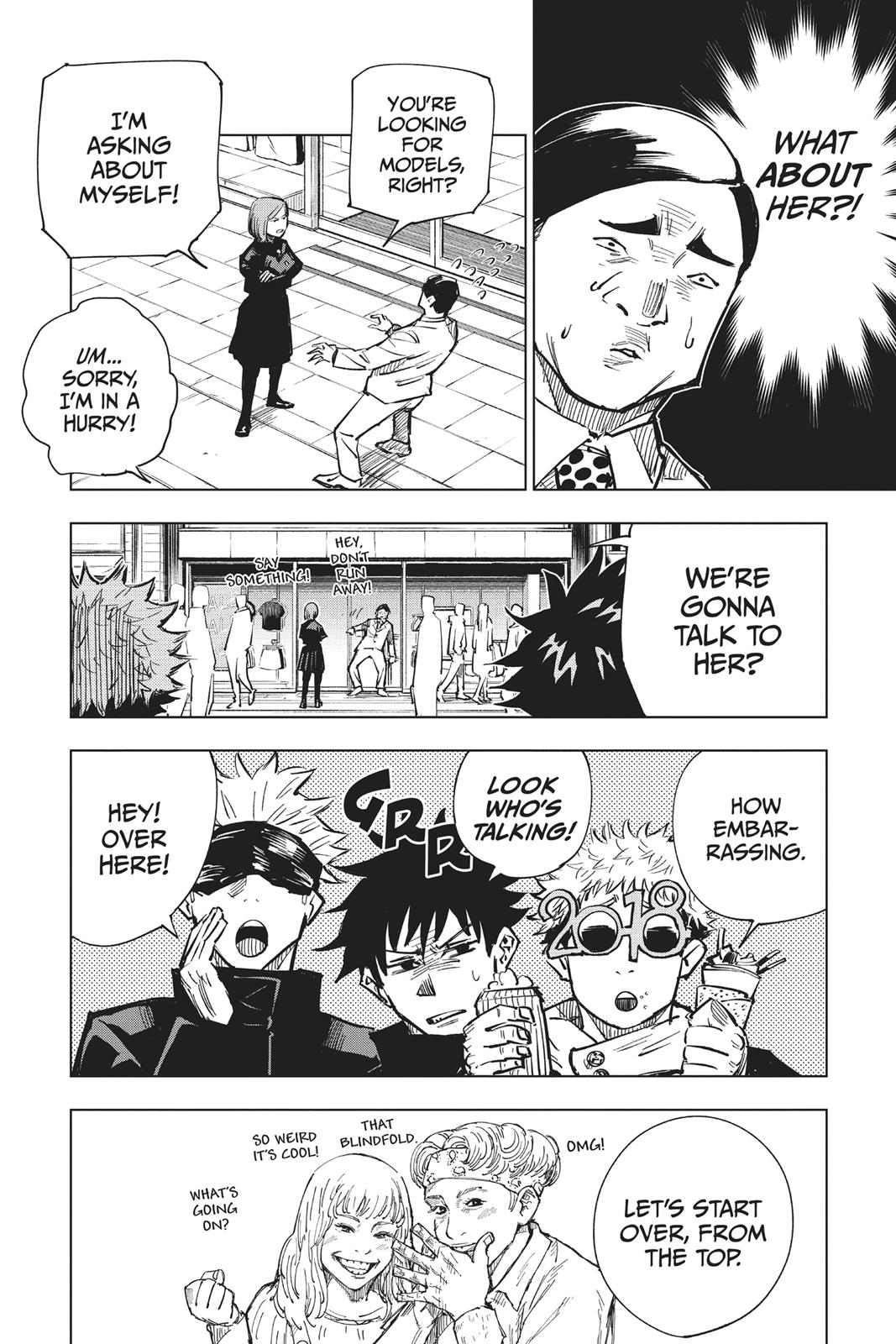 Jujutsu Kaisen Chapter 4 page 4 - Chapter 4: Girl of Steel