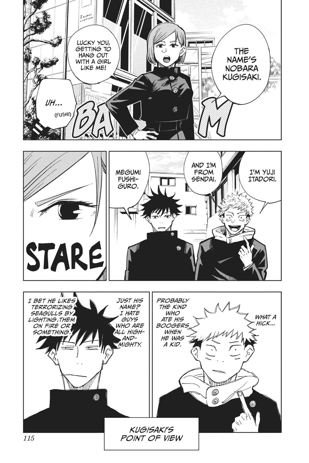 Jujutsu Kaisen Chapter 4 page 5 - Chapter 4: Girl of Steel