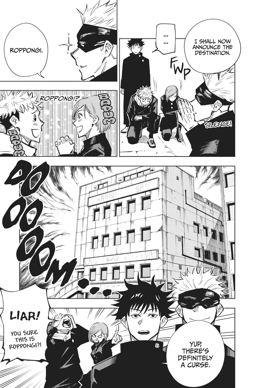 Jujutsu Kaisen Chapter 4 page 7 - Chapter 4: Girl of Steel