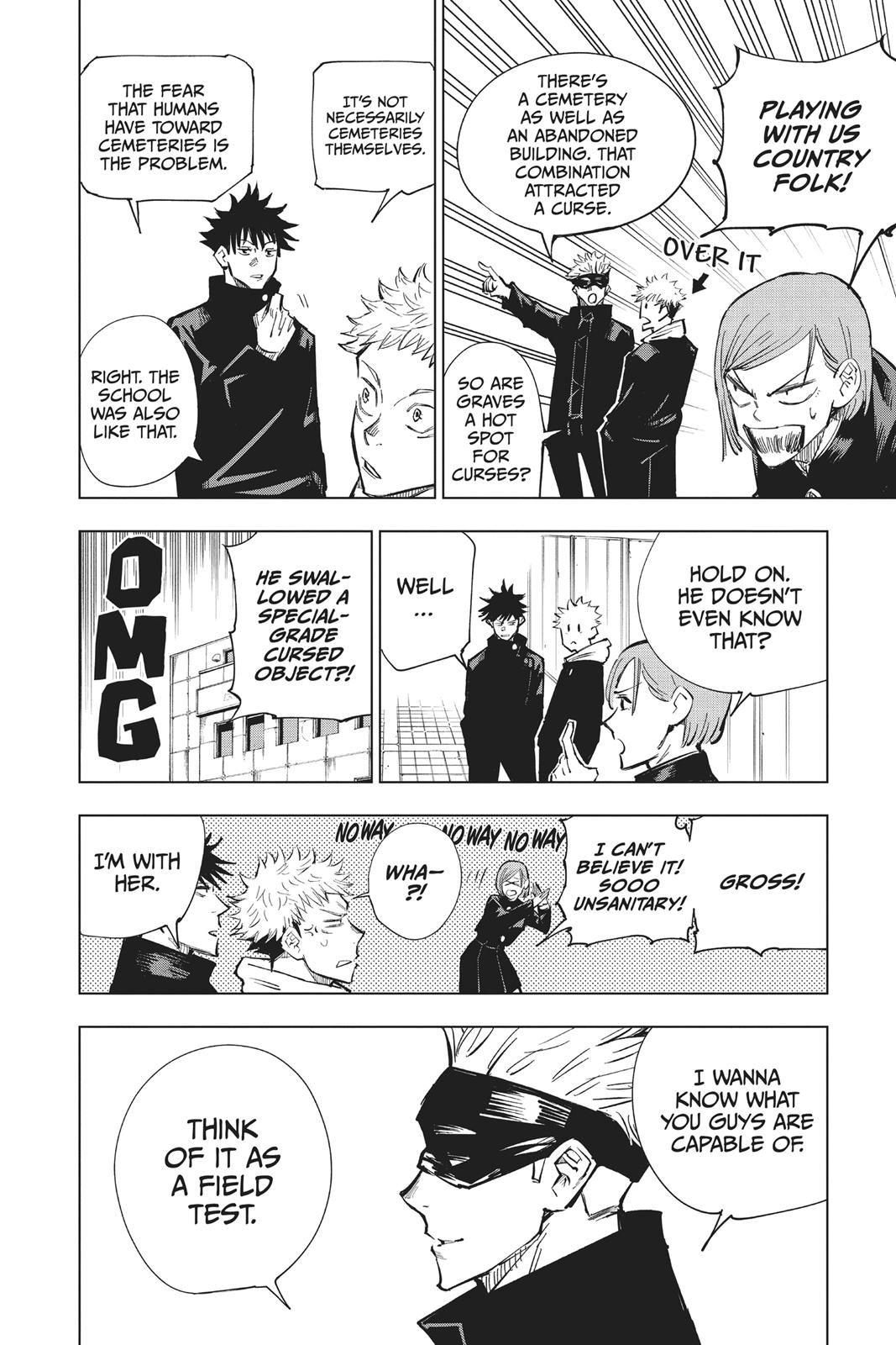 Jujutsu Kaisen Chapter 4 page 8 - Chapter 4: Girl of Steel