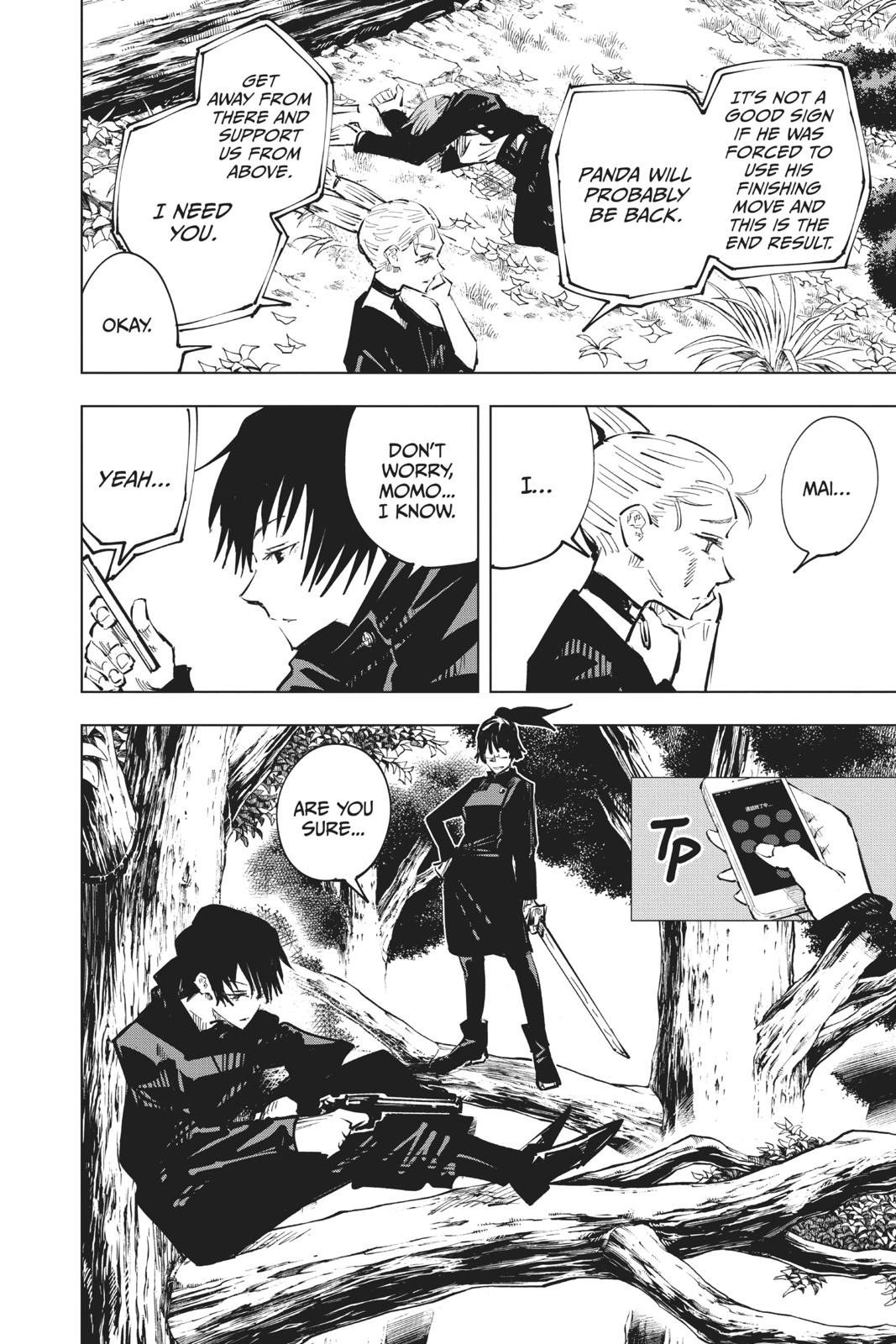 Jujutsu Kaisen Chapter 41 page 18 - Chapter 41: Kyoto Sister School Goodwill Event - Team Battle, Part 8