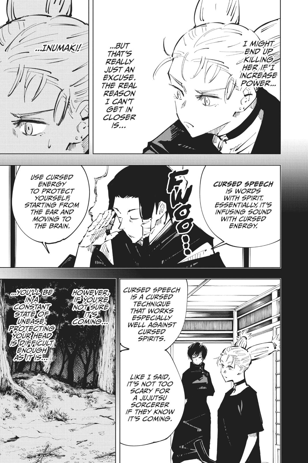 Jujutsu Kaisen Chapter 41 page 3 - Chapter 41: Kyoto Sister School Goodwill Event - Team Battle, Part 8