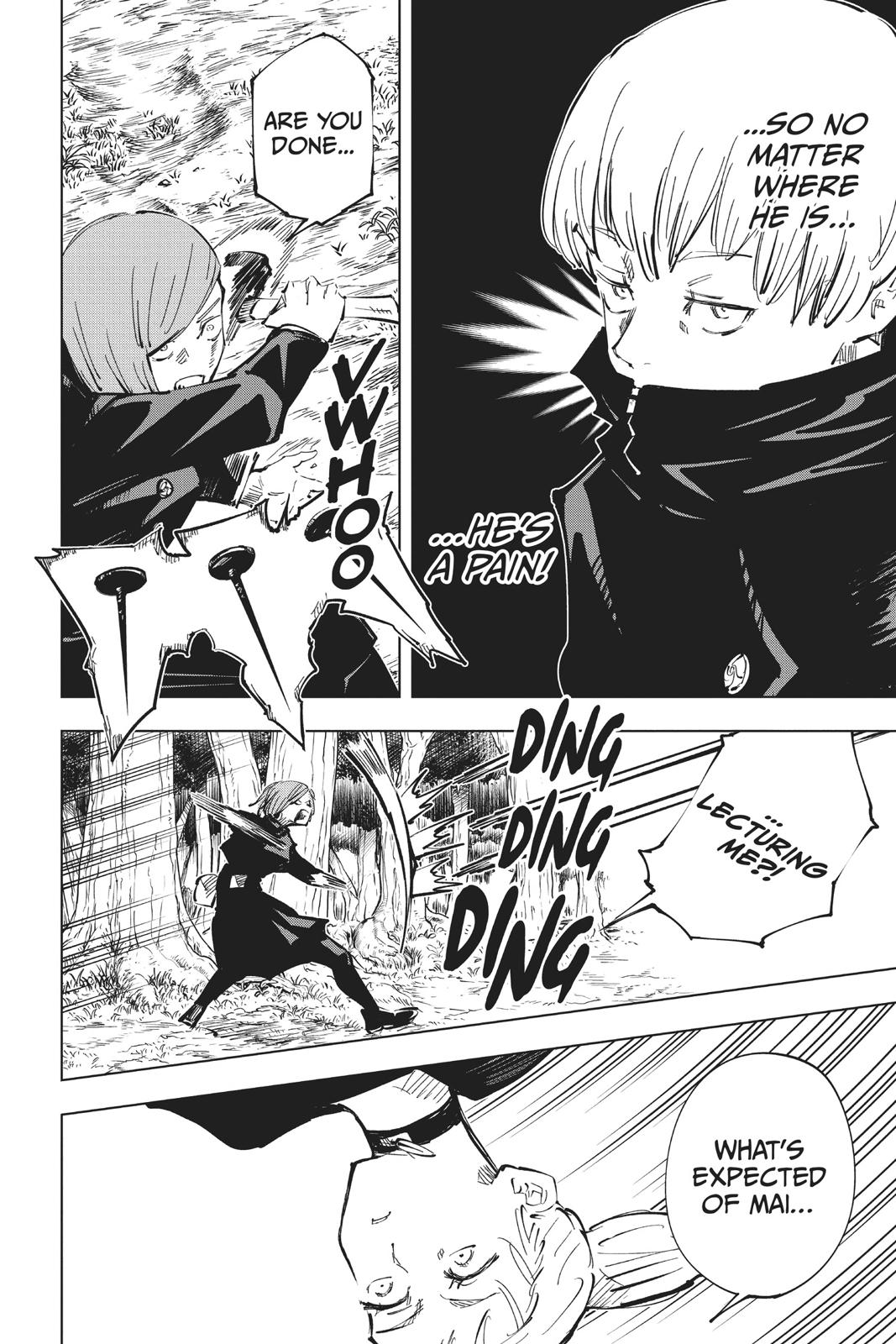 Jujutsu Kaisen Chapter 41 page 4 - Chapter 41: Kyoto Sister School Goodwill Event - Team Battle, Part 8