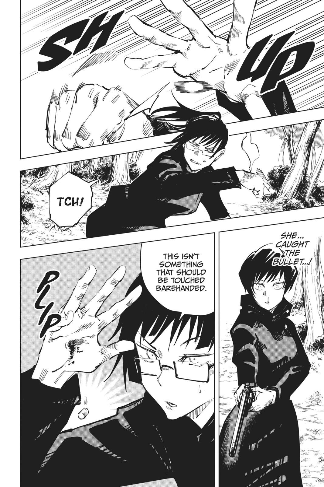 Jujutsu Kaisen Chapter 42 page 14 - Chapter 42: Kyoto Sister School Goodwill Event - Team Battle, Part 9