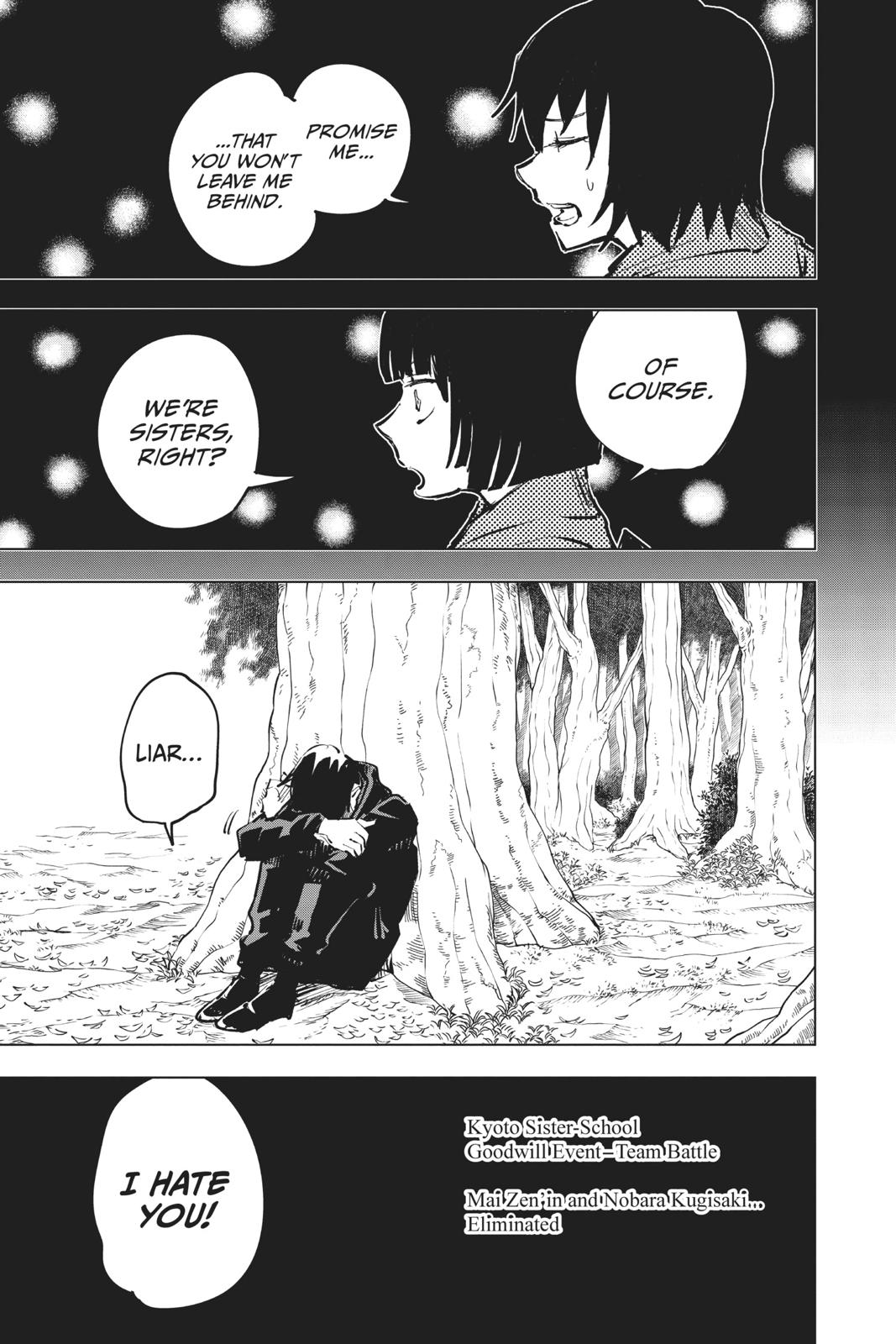 Jujutsu Kaisen Chapter 42 page 19 - Chapter 42: Kyoto Sister School Goodwill Event - Team Battle, Part 9