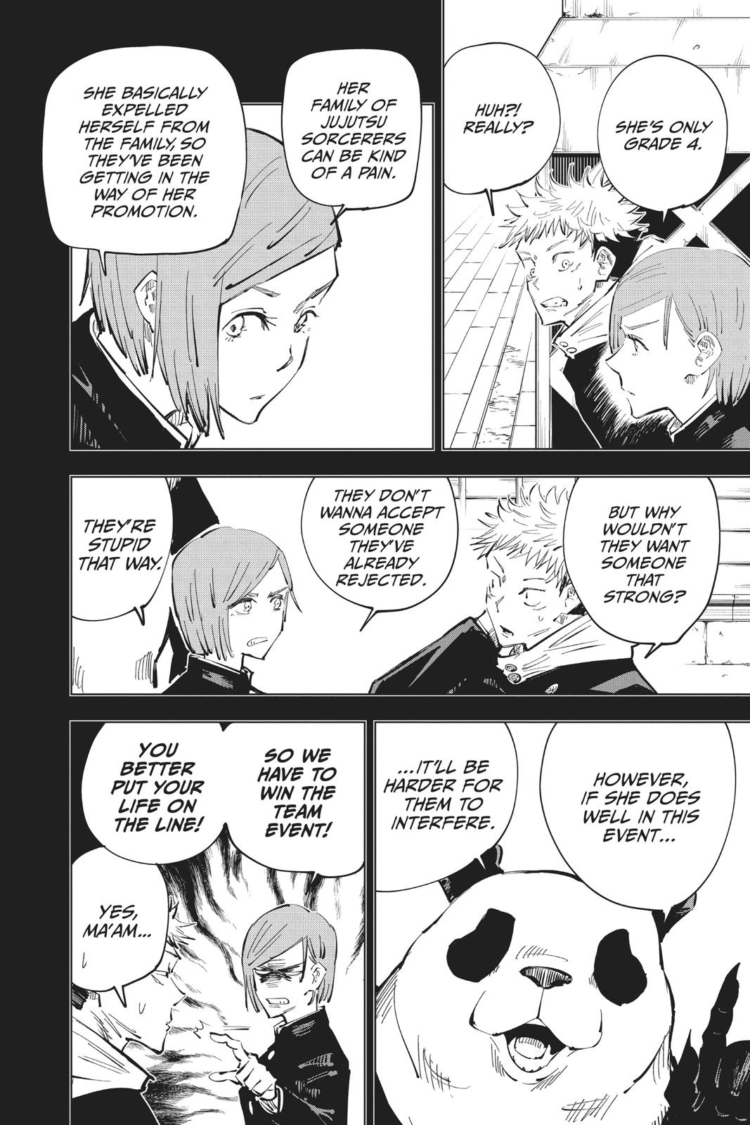 Jujutsu Kaisen Chapter 42 page 2 - Chapter 42: Kyoto Sister School Goodwill Event - Team Battle, Part 9