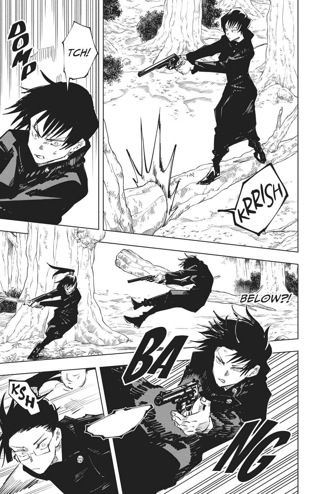 Jujutsu Kaisen Chapter 42 page 5 - Chapter 42: Kyoto Sister School Goodwill Event - Team Battle, Part 9