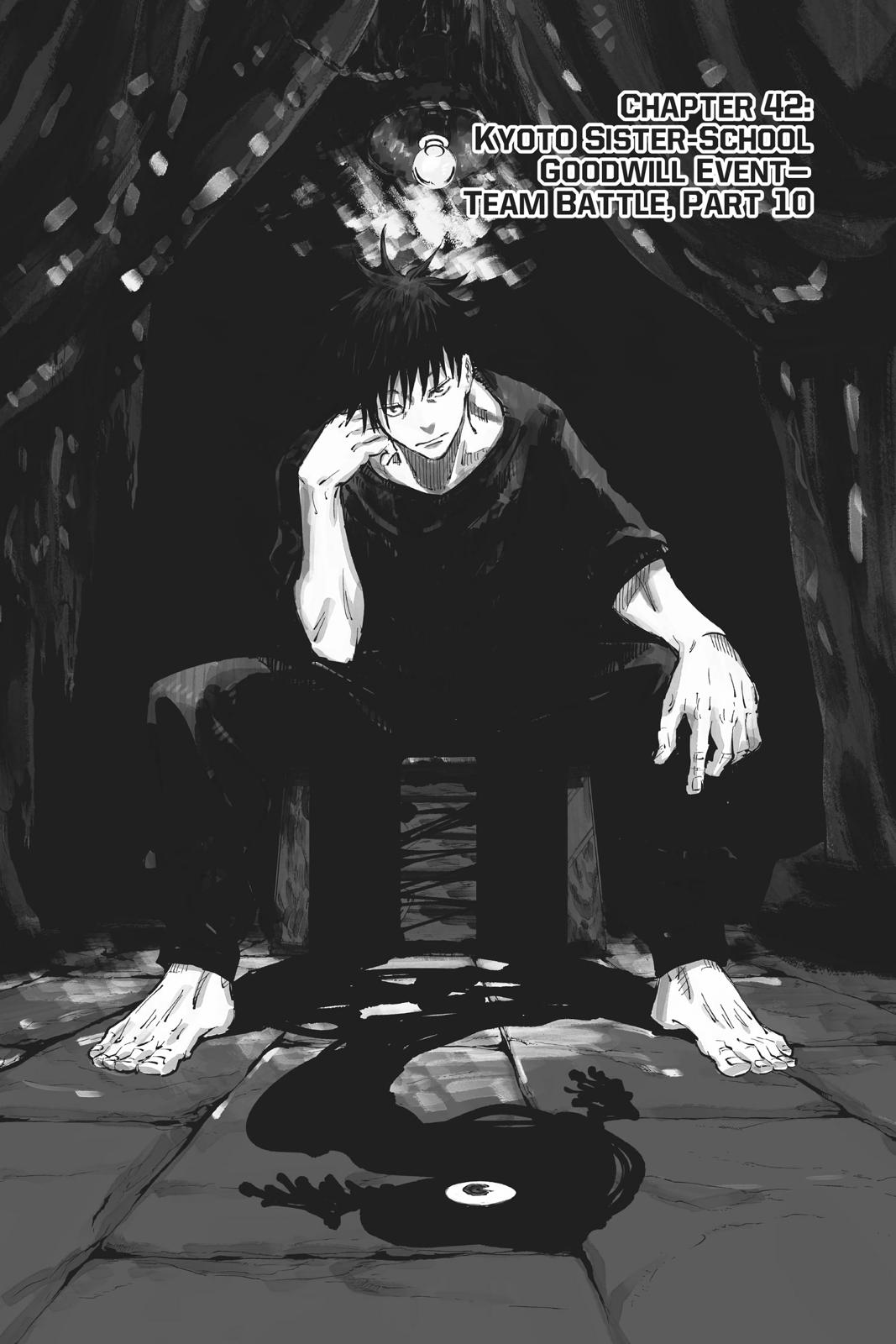 Jujutsu Kaisen Chapter 43 page 1 - Chapter 43: Kyoto Sister School Goodwill Event - Team Battle, Part 10