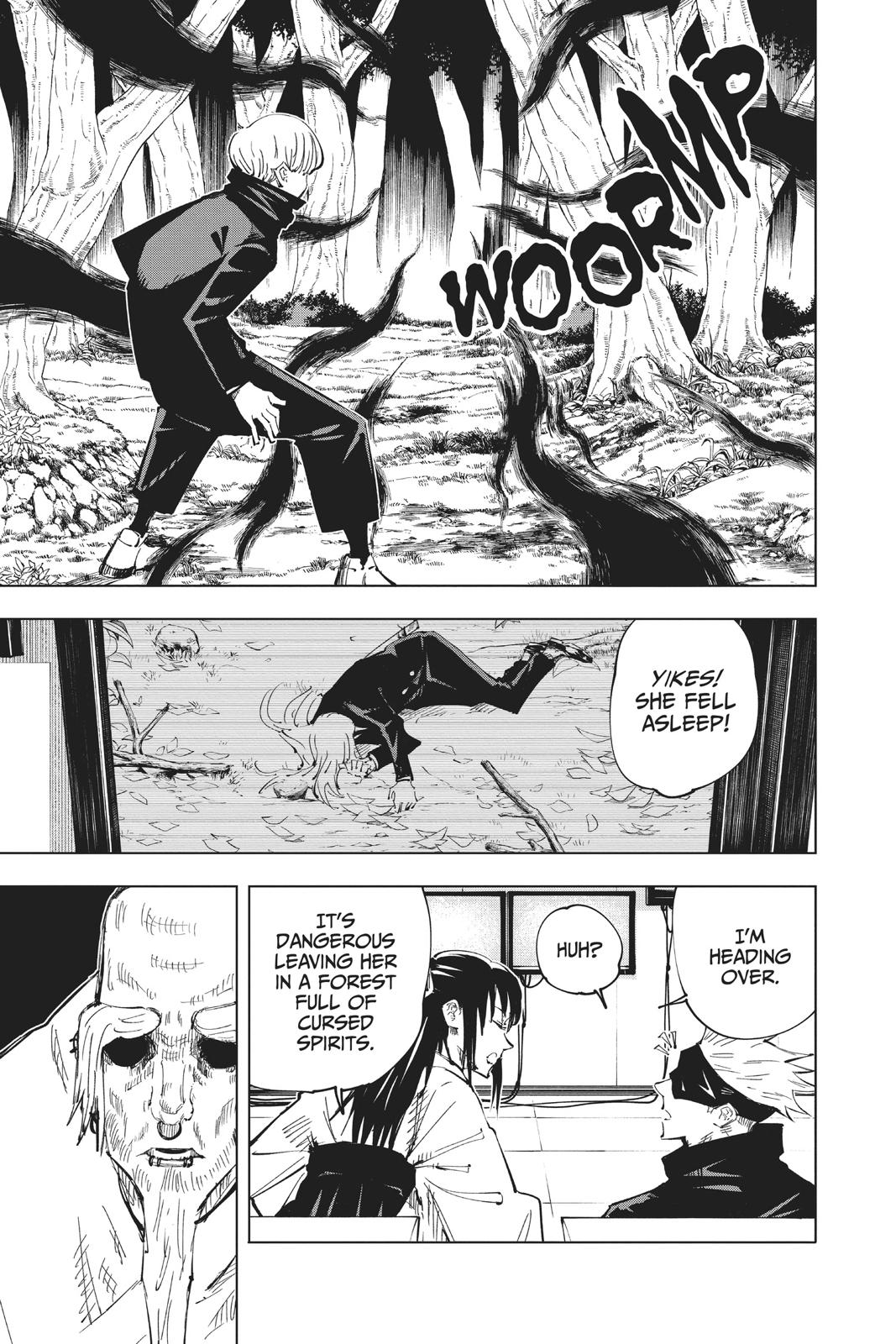 Jujutsu Kaisen Chapter 43 page 13 - Chapter 43: Kyoto Sister School Goodwill Event - Team Battle, Part 10