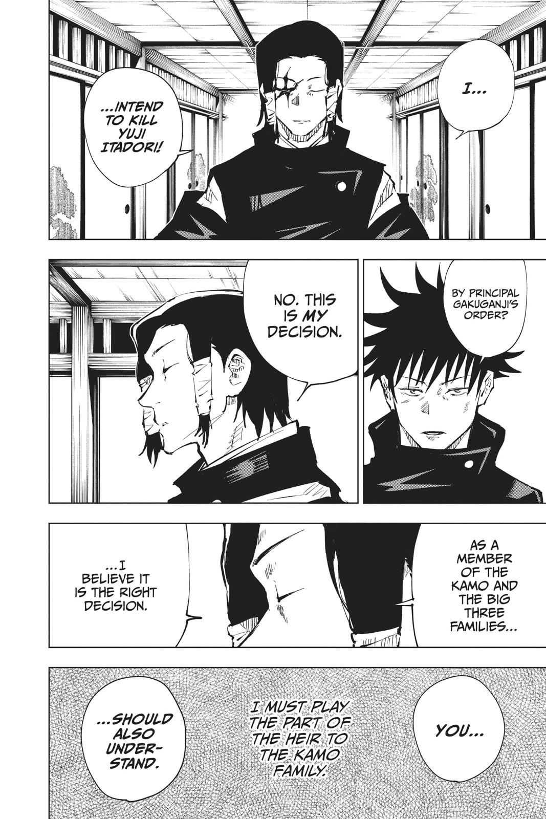 Jujutsu Kaisen Chapter 44 page 10 - Chapter 44: Kyoto Sister School Goodwill Event - Team Battle, Part 11