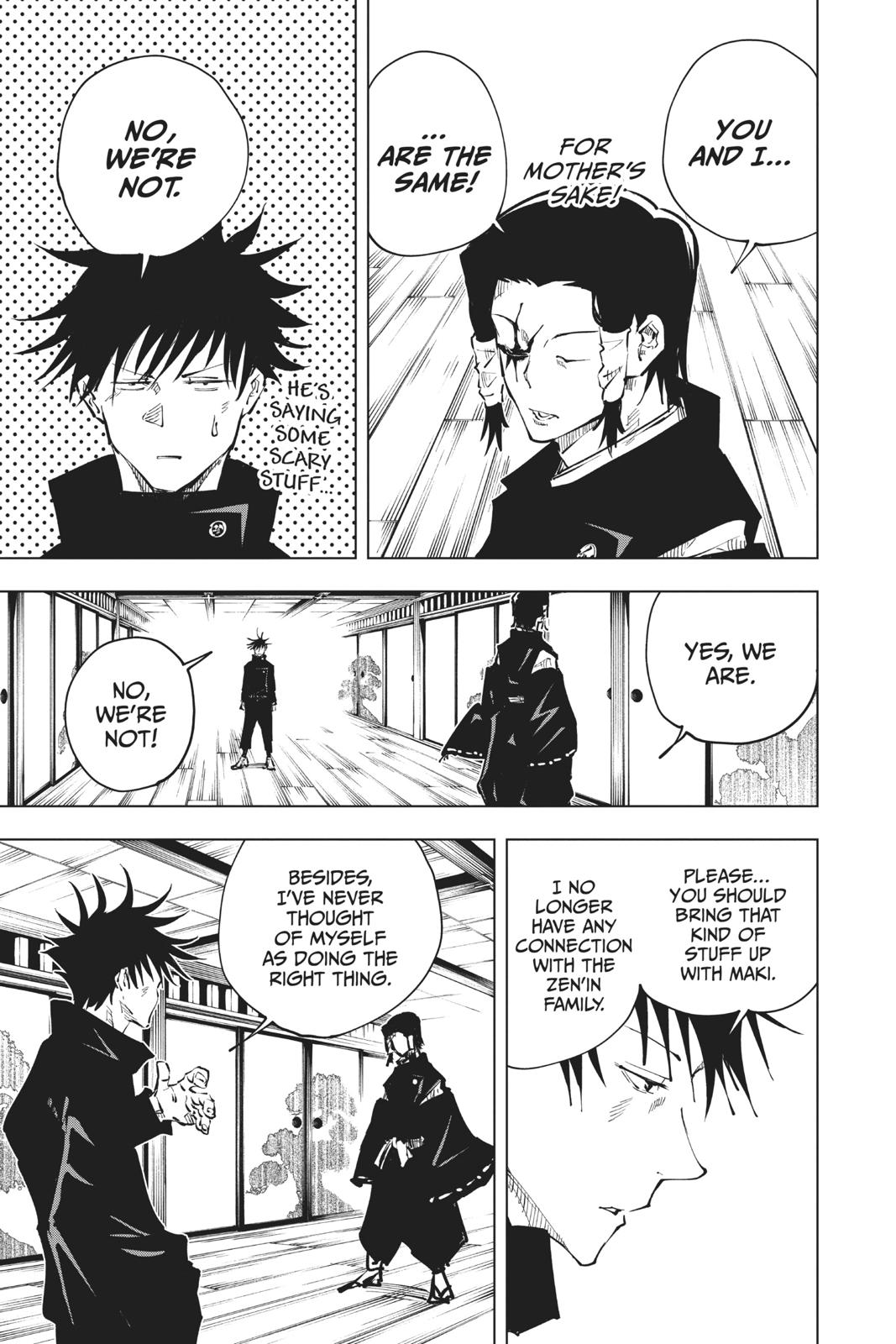 Jujutsu Kaisen Chapter 44 page 11 - Chapter 44: Kyoto Sister School Goodwill Event - Team Battle, Part 11