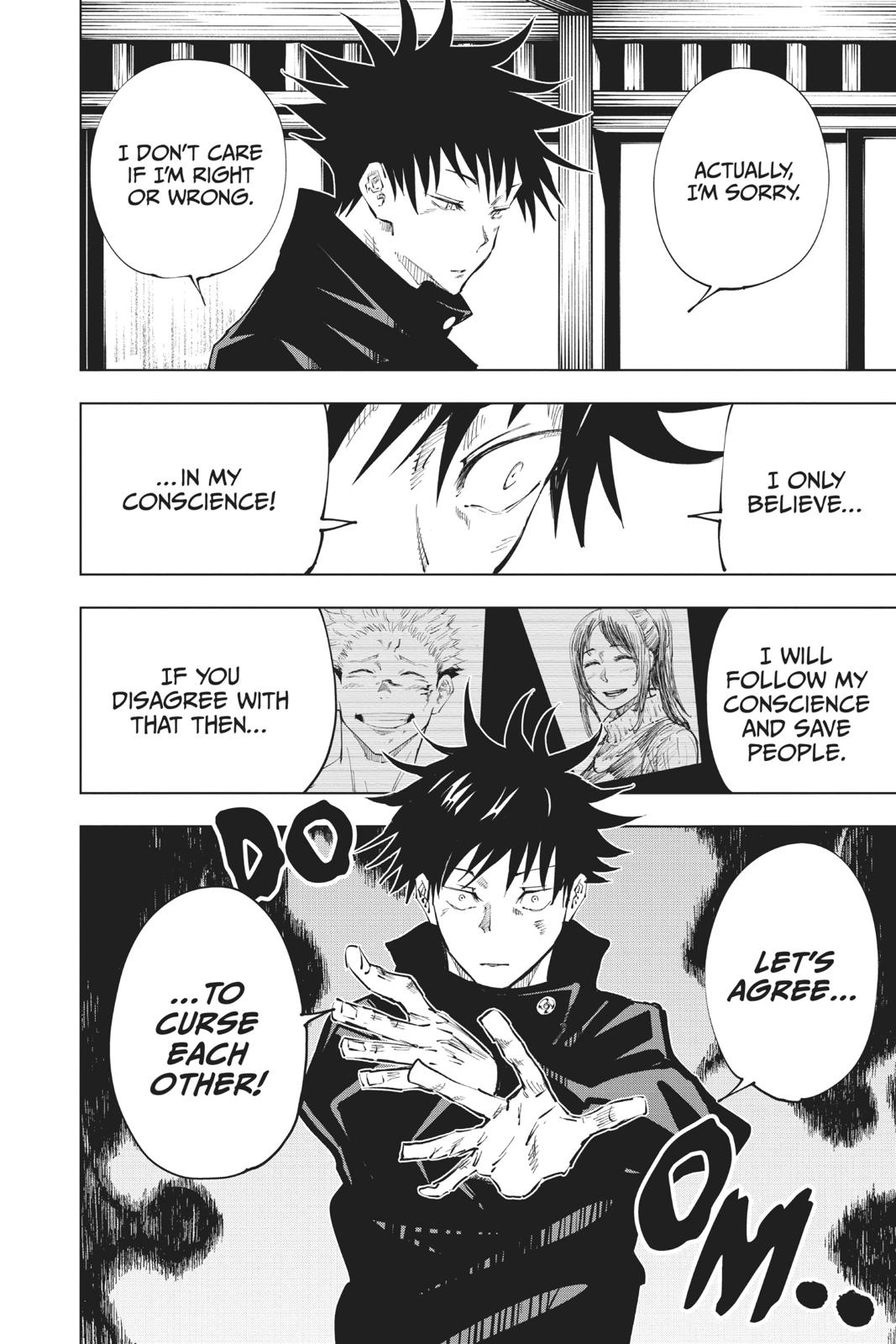 Jujutsu Kaisen Chapter 44 page 12 - Chapter 44: Kyoto Sister School Goodwill Event - Team Battle, Part 11