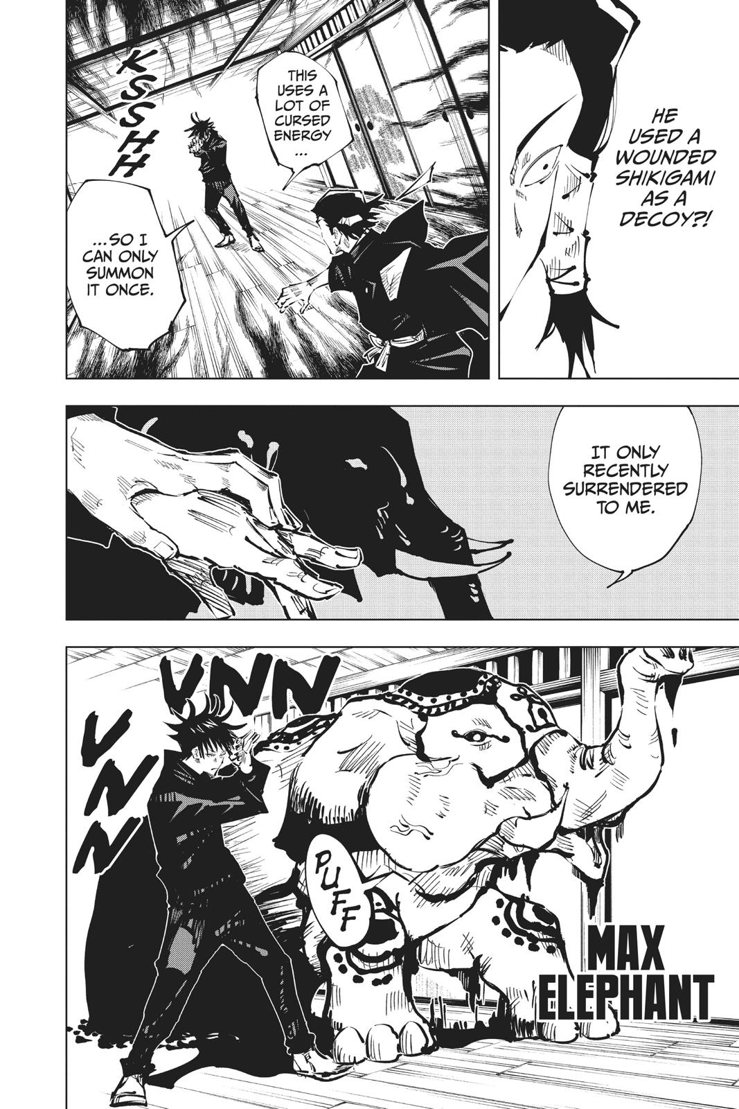 Jujutsu Kaisen Chapter 44 page 14 - Chapter 44: Kyoto Sister School Goodwill Event - Team Battle, Part 11