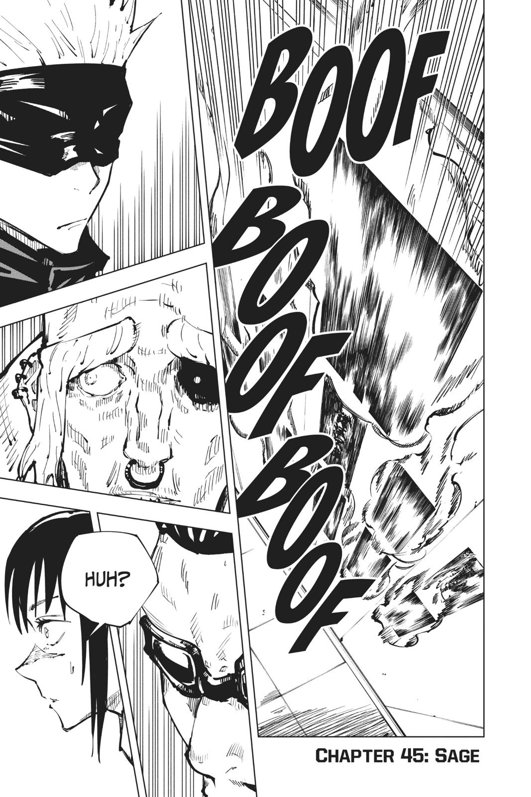 Jujutsu Kaisen Chapter 45 page 1 - Chapter 45: Sage