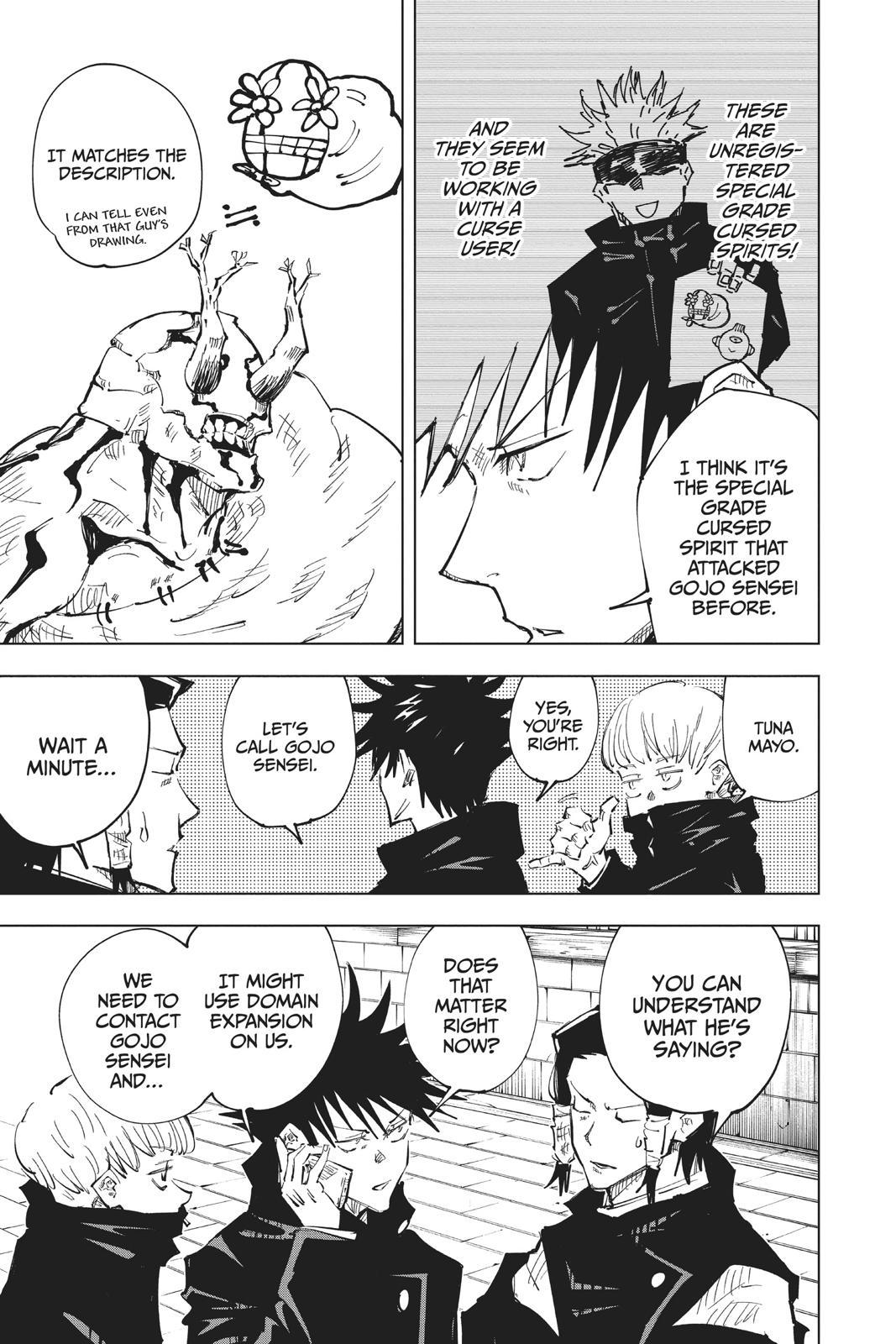 Jujutsu Kaisen Chapter 45 page 10 - Chapter 45: Sage