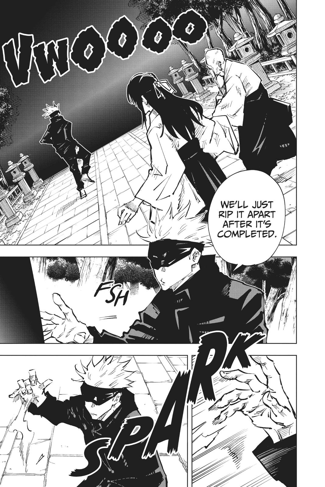 Jujutsu Kaisen Chapter 45 page 6 - Chapter 45: Sage
